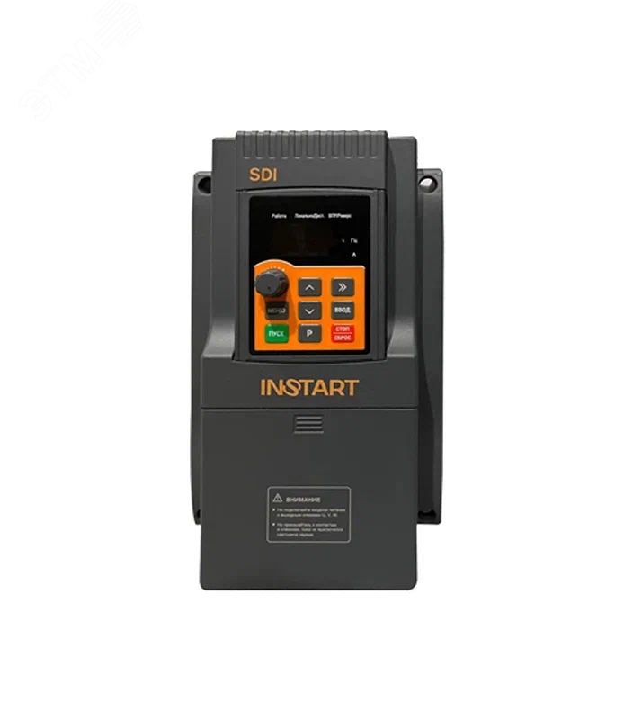 Фото товара Преобразователь частоты 1.5 кВт, 7.5А, 1Ф, 220В-15%, 50Гц/60Гц, IP20, с панелью управления 00030300