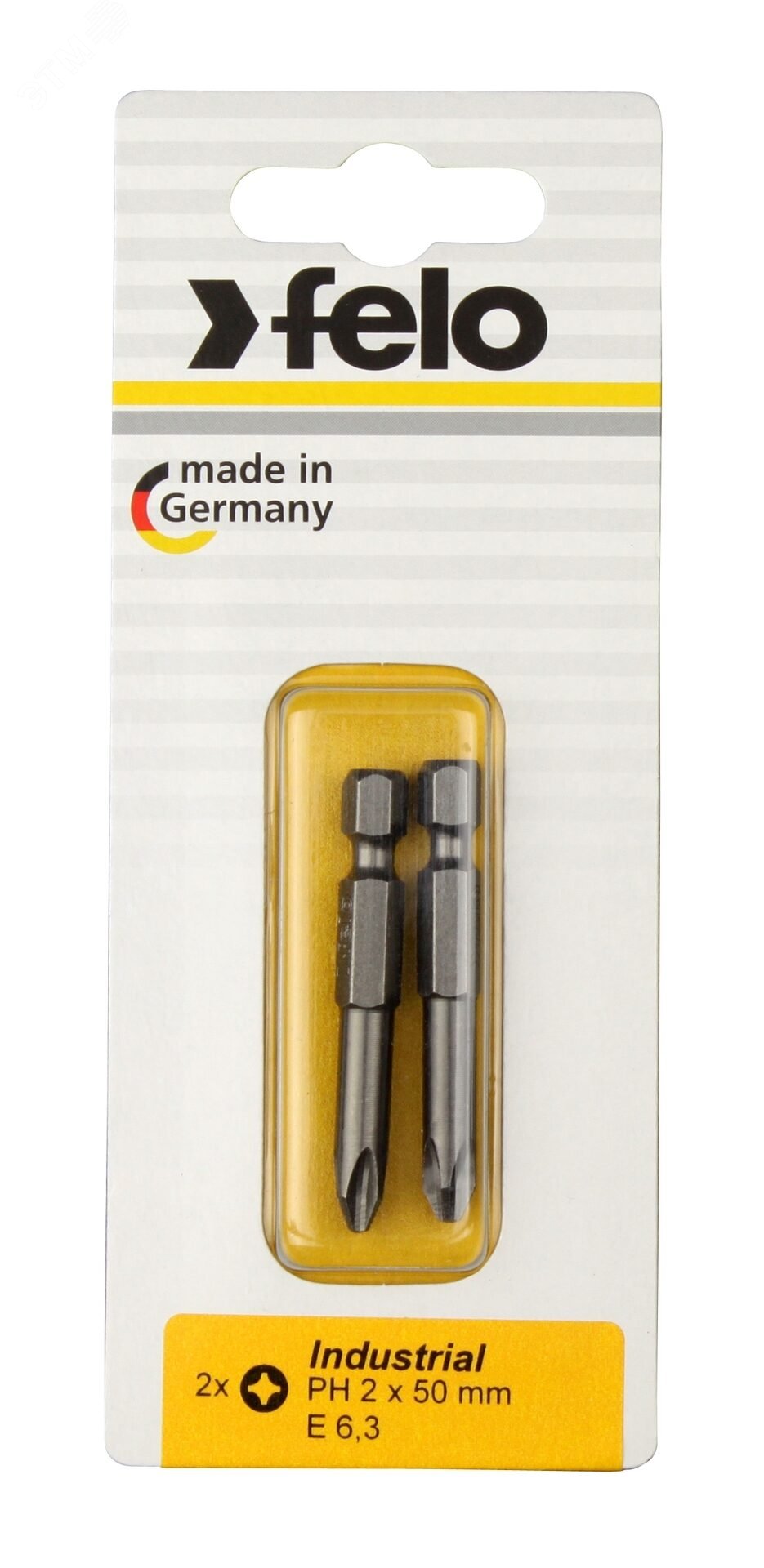 Бита крестовая Industrial PH 2х50 (блист.2шт) 03202536