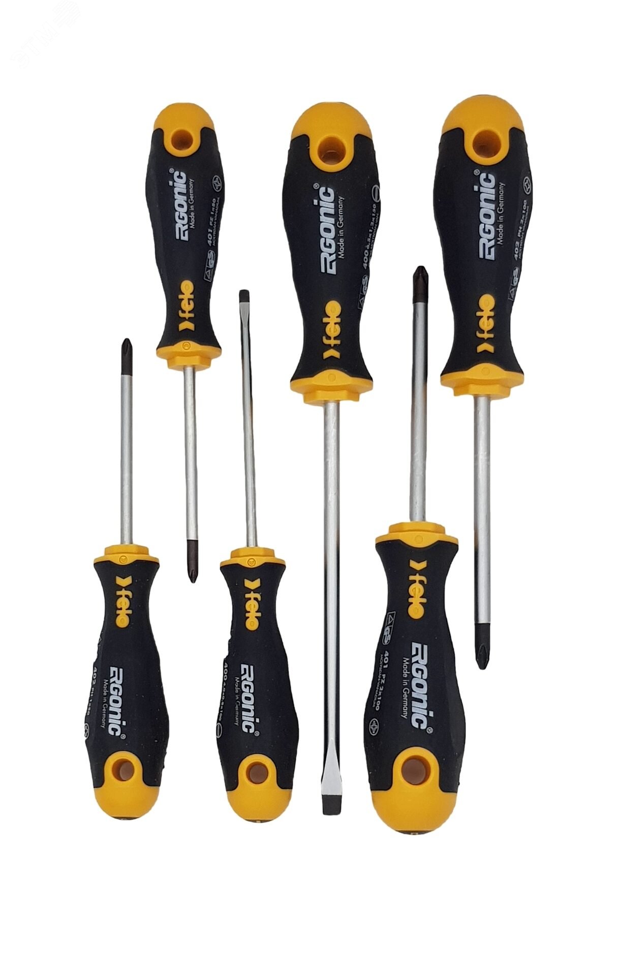 Фото товара 40096118 Набор отверток Ergonic в