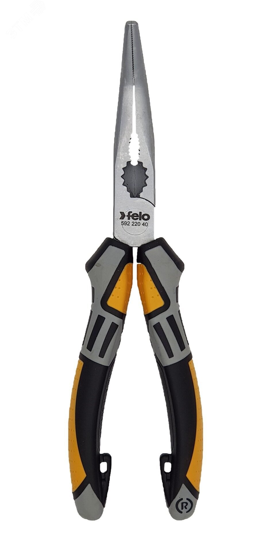 Фото товара Длинногубцы угловые с резцом 205мм Felo 59222040