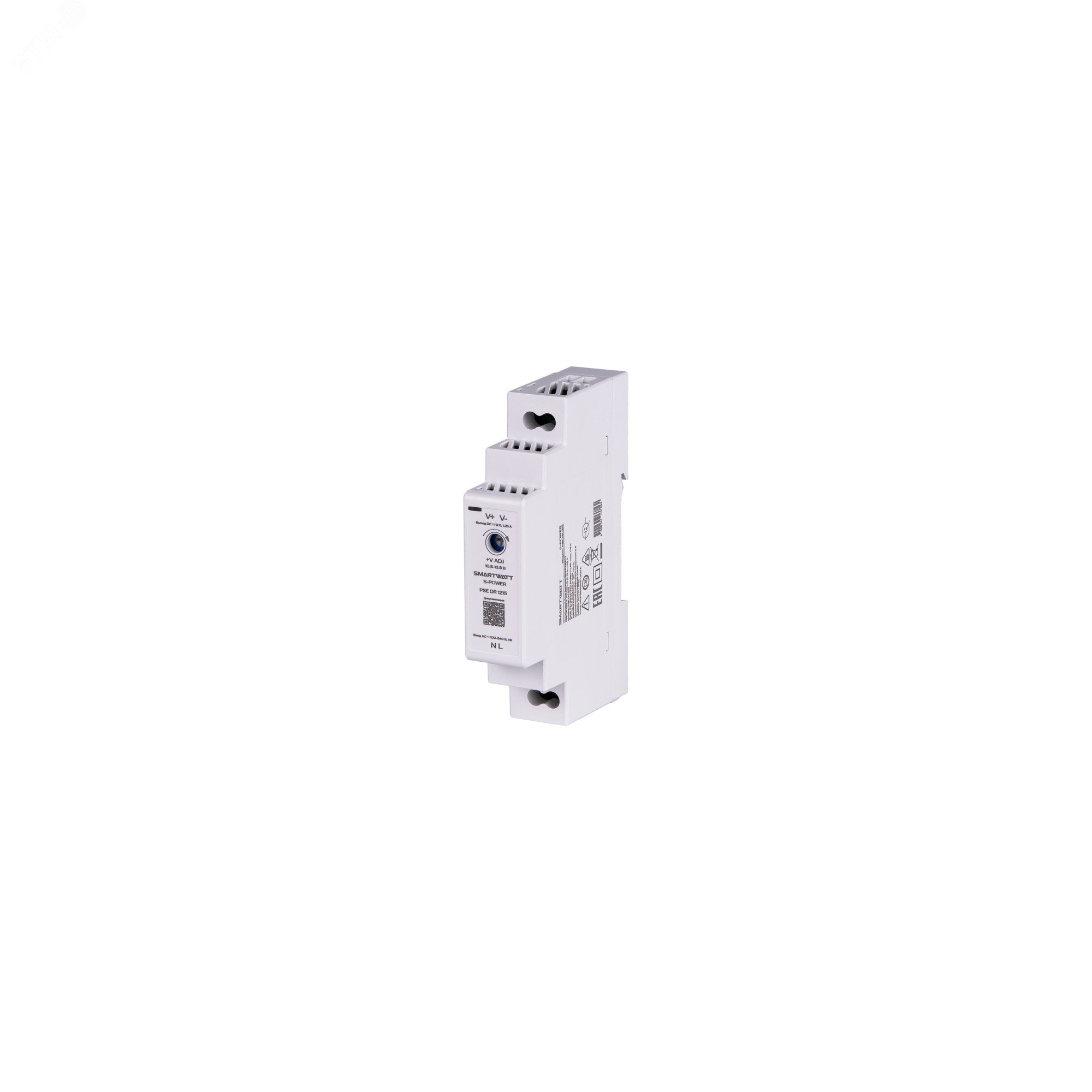 Фото товара Блок питания 12В, 15 Вт PSE DR 1215 S-POWER 4512020450007