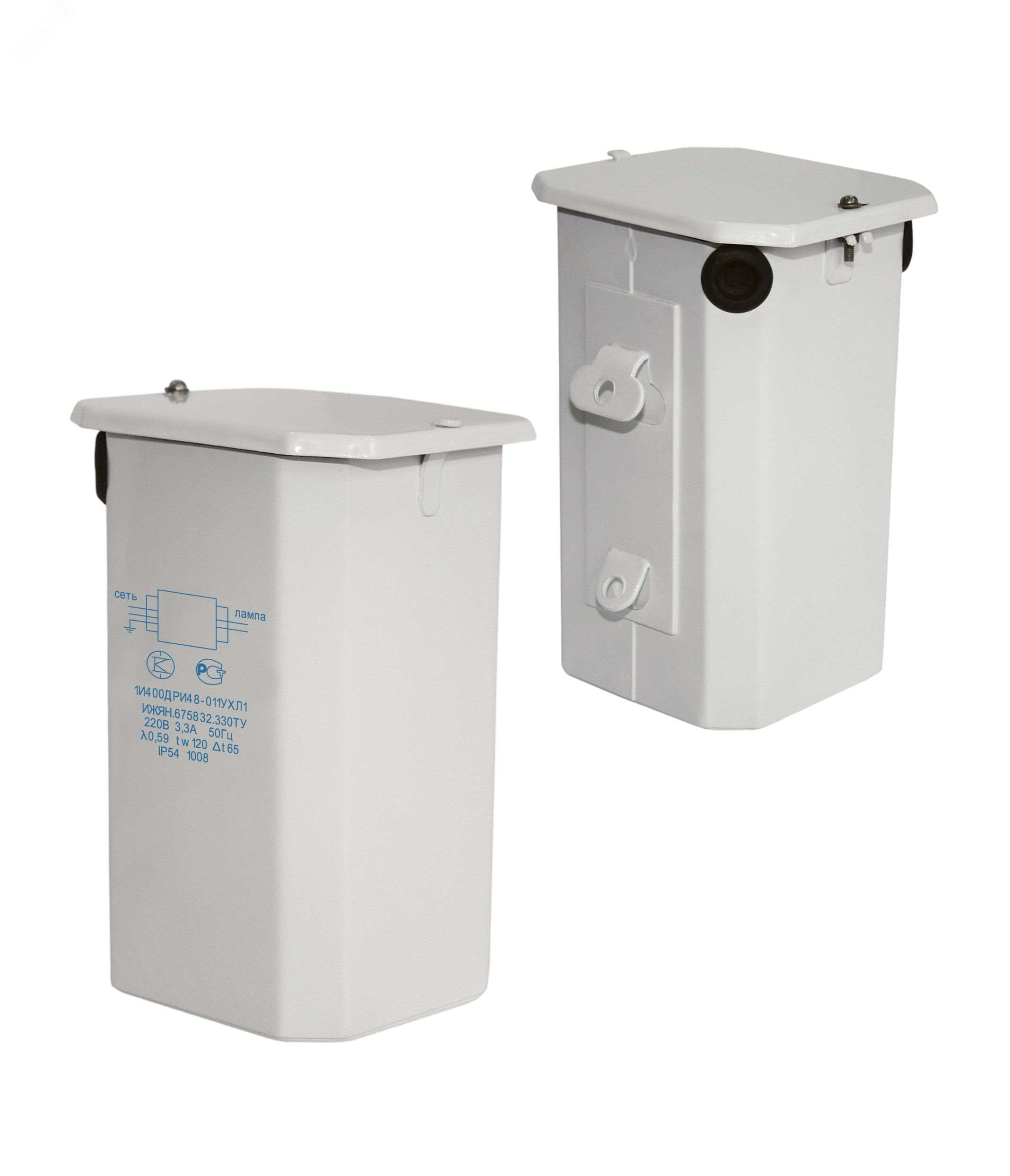 Фото товара Электромагнитный пускорегулирующий аппарат ПРА    1И2000ДРИ81-001УХЛ1 380В с ИЗУ 01779