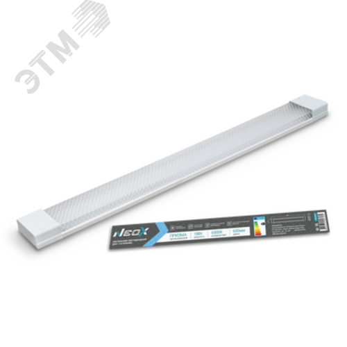 Фото товара Светильник светодиодный ДПО-110 ПРИЗМА 18Вт 6500К IP40 600мм 4690612053134