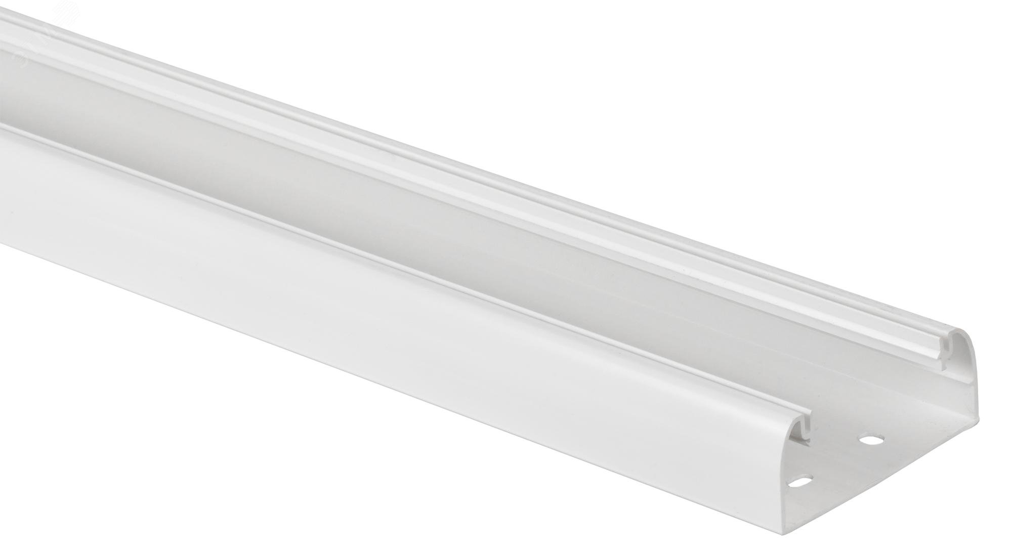 DLP Кабель-канал парапетный 80х35мм без крышки шириной 65мм белый 010411