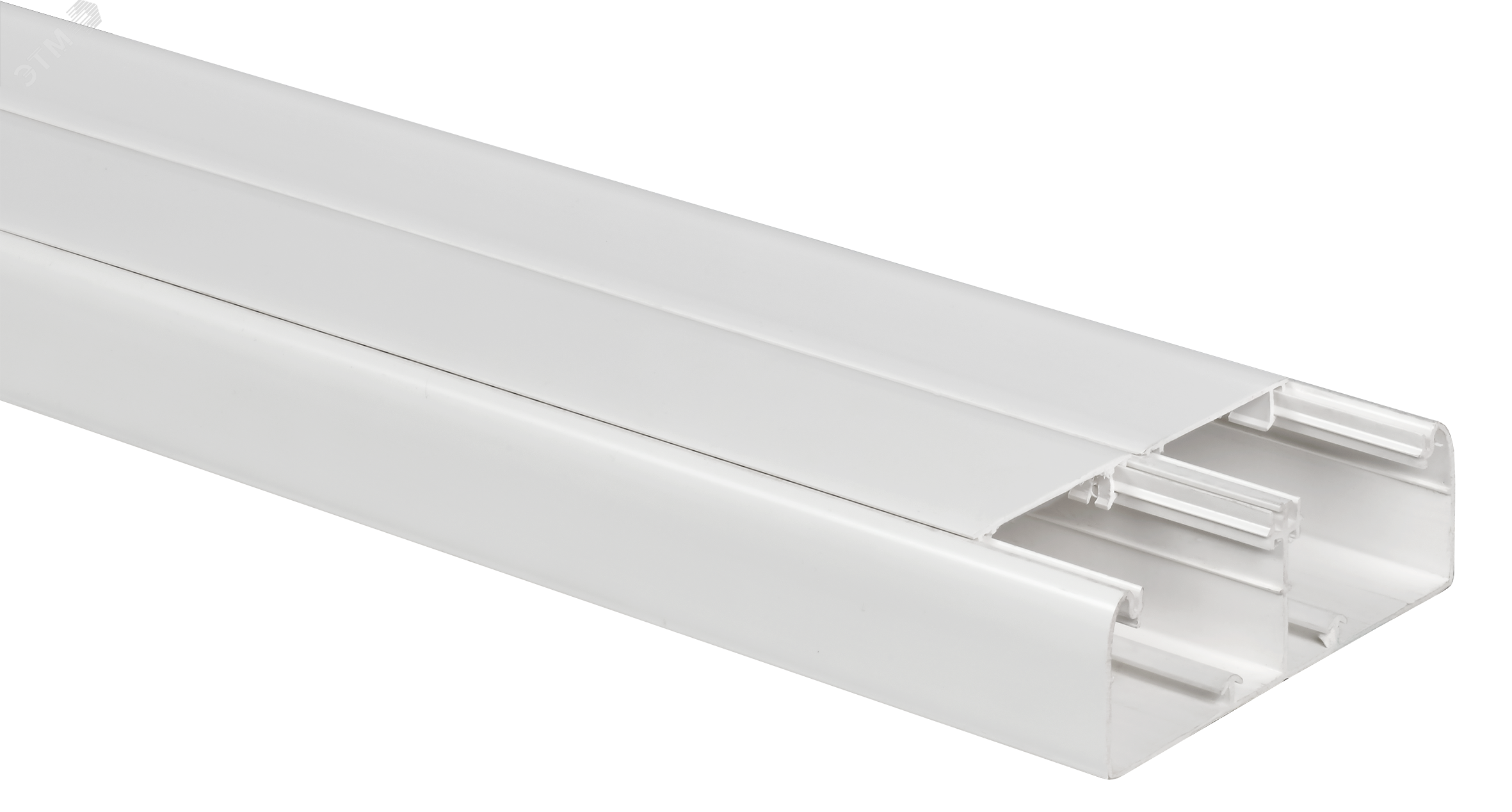 DLP Кабель-канал парапетный 150х50мм с крышкой шириной 65мм белый 010427