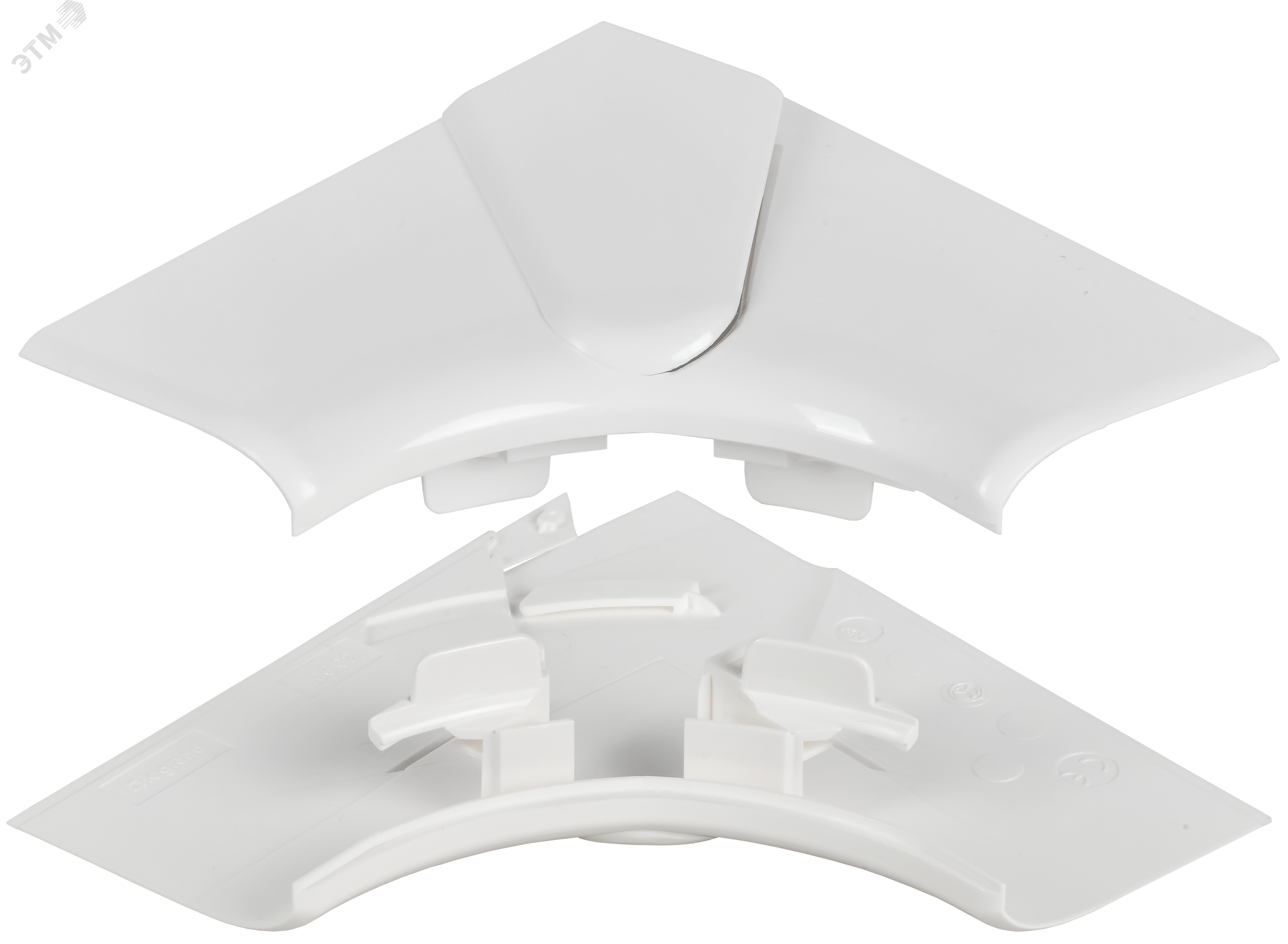 DLP Угол внутренний изменяемый для кабель-канала 80х50мм (80-100град) белый 010602