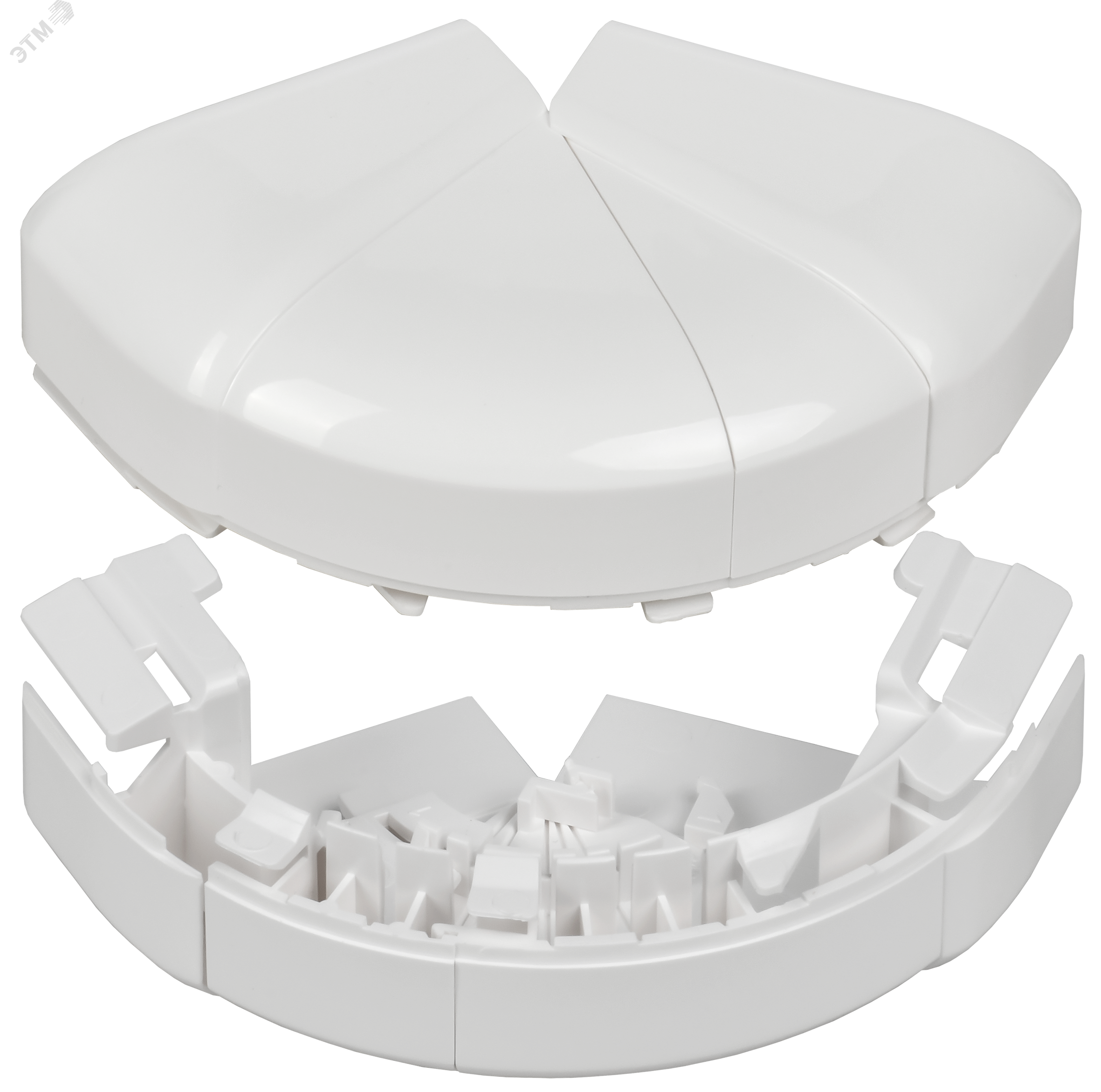 DLP Угол внешний изменяемый для кабель-канала 105х50мм (60-120град) белый 010619