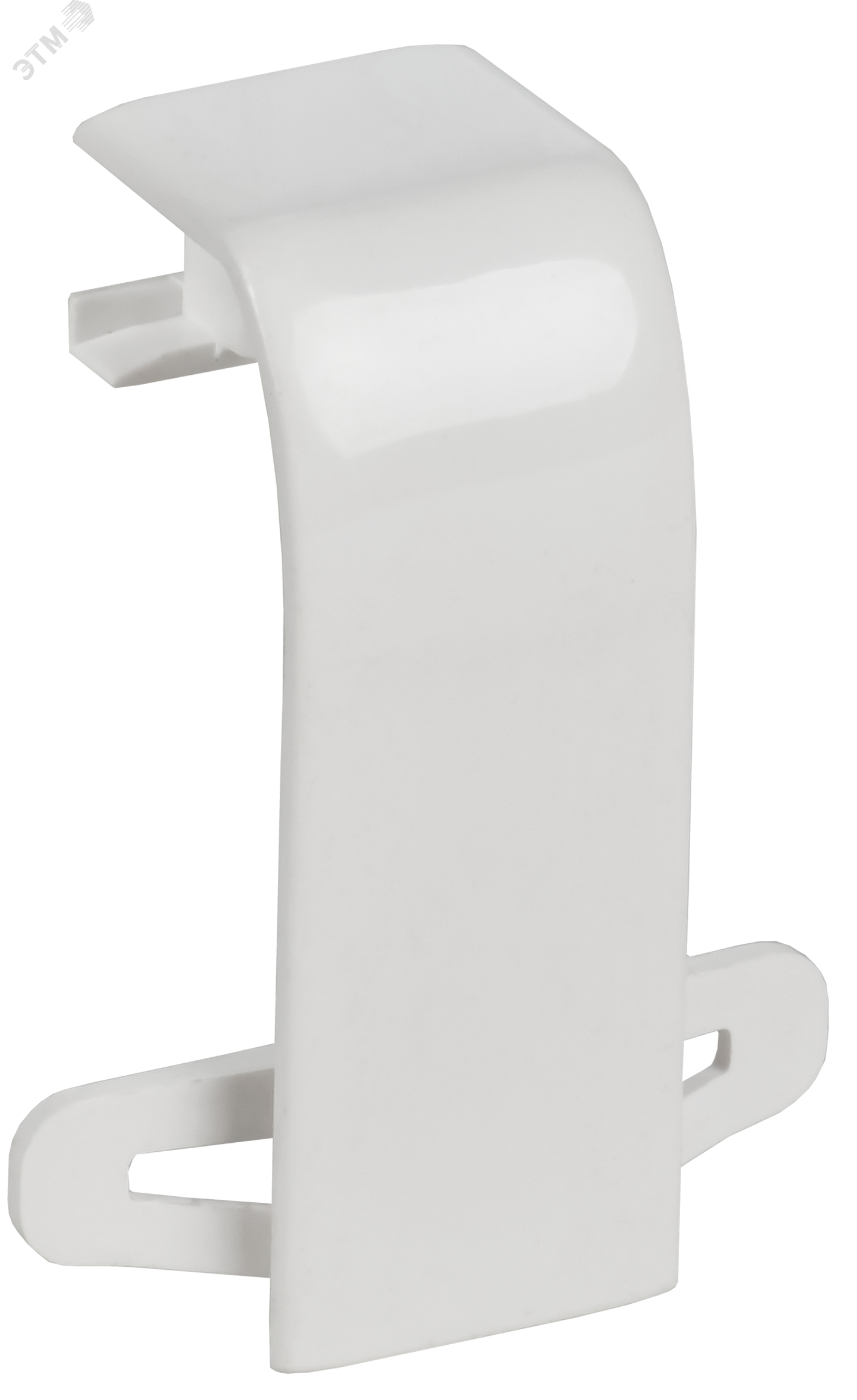 DLP Накладка на стык профиля 105х50мм белая 010696