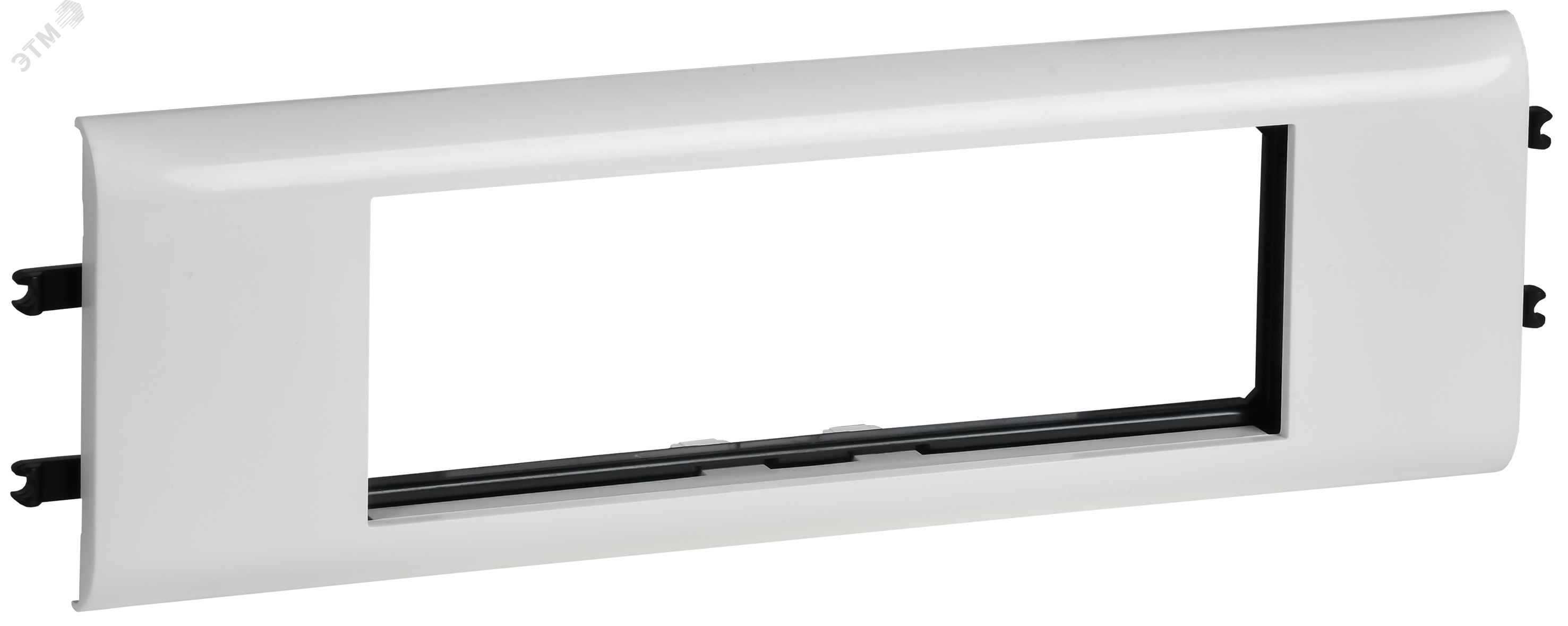 DLP Рамка и суппорт на 6 модулей для кабель-каналов с шириной крышки 65мм белая 010956