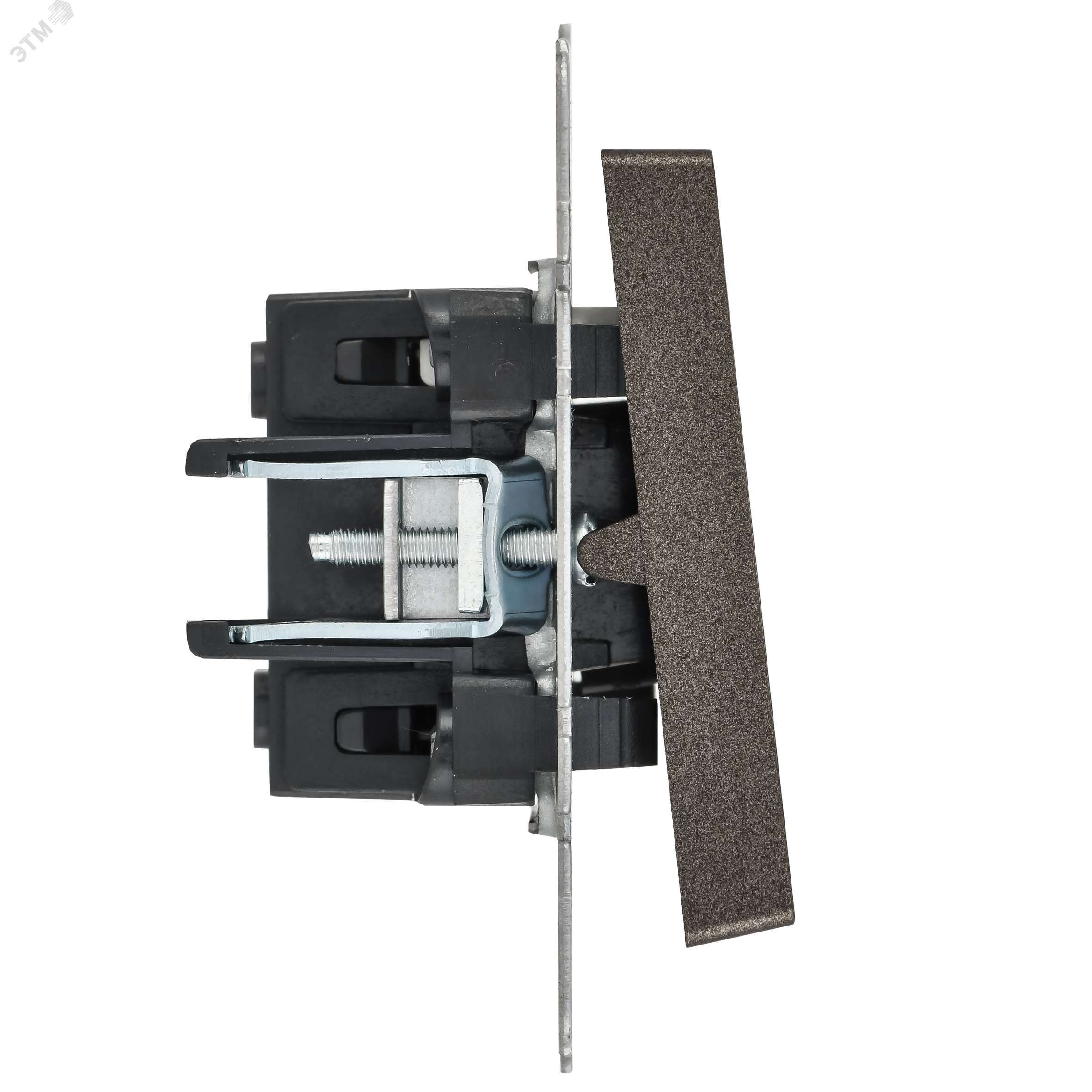 Выключатель 1-кл. СП BRITE ВС10-1-1-БрТБ 10А с инд. бронза BR-V10-1-10-K45