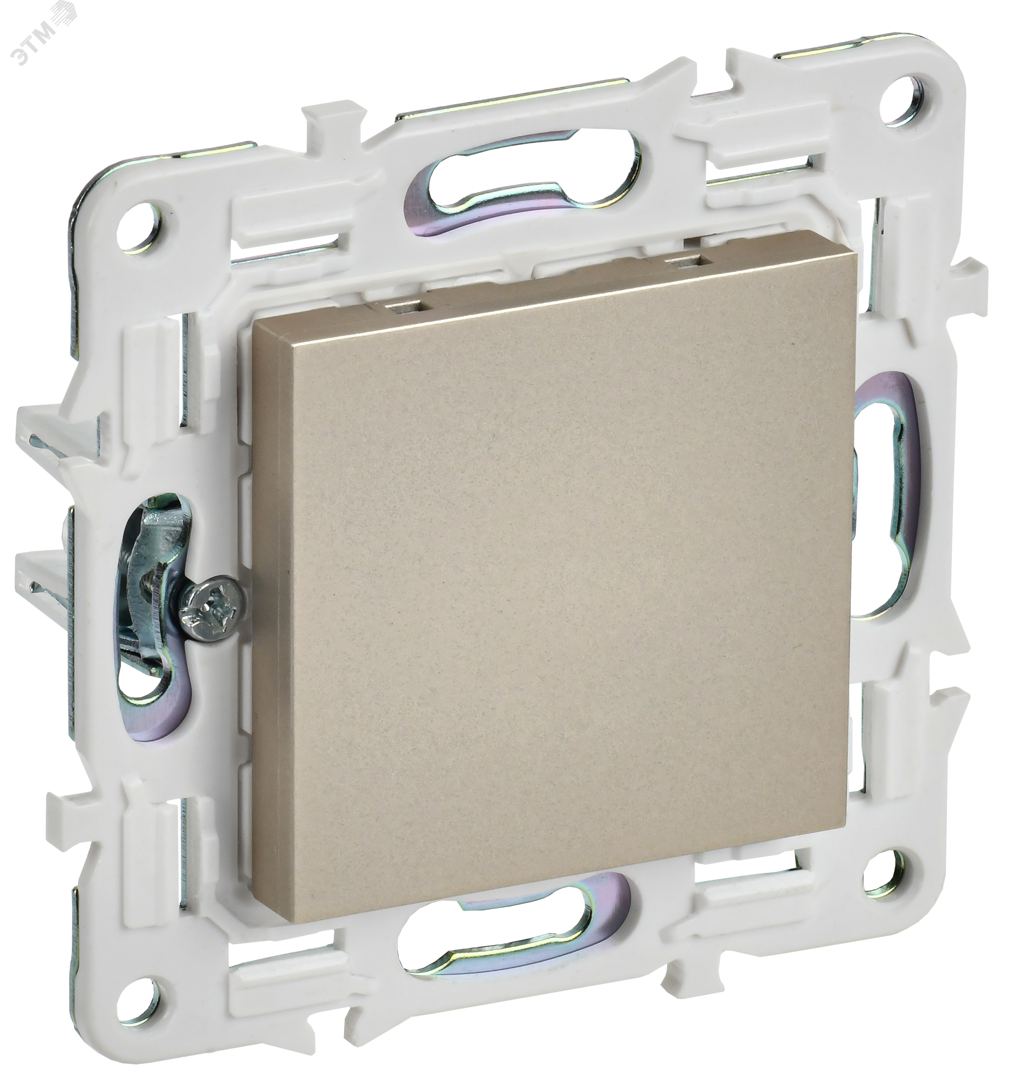 SKANDY Заглушка с суппортом SK-C01Sh шампань IEK SK-PL10-K37