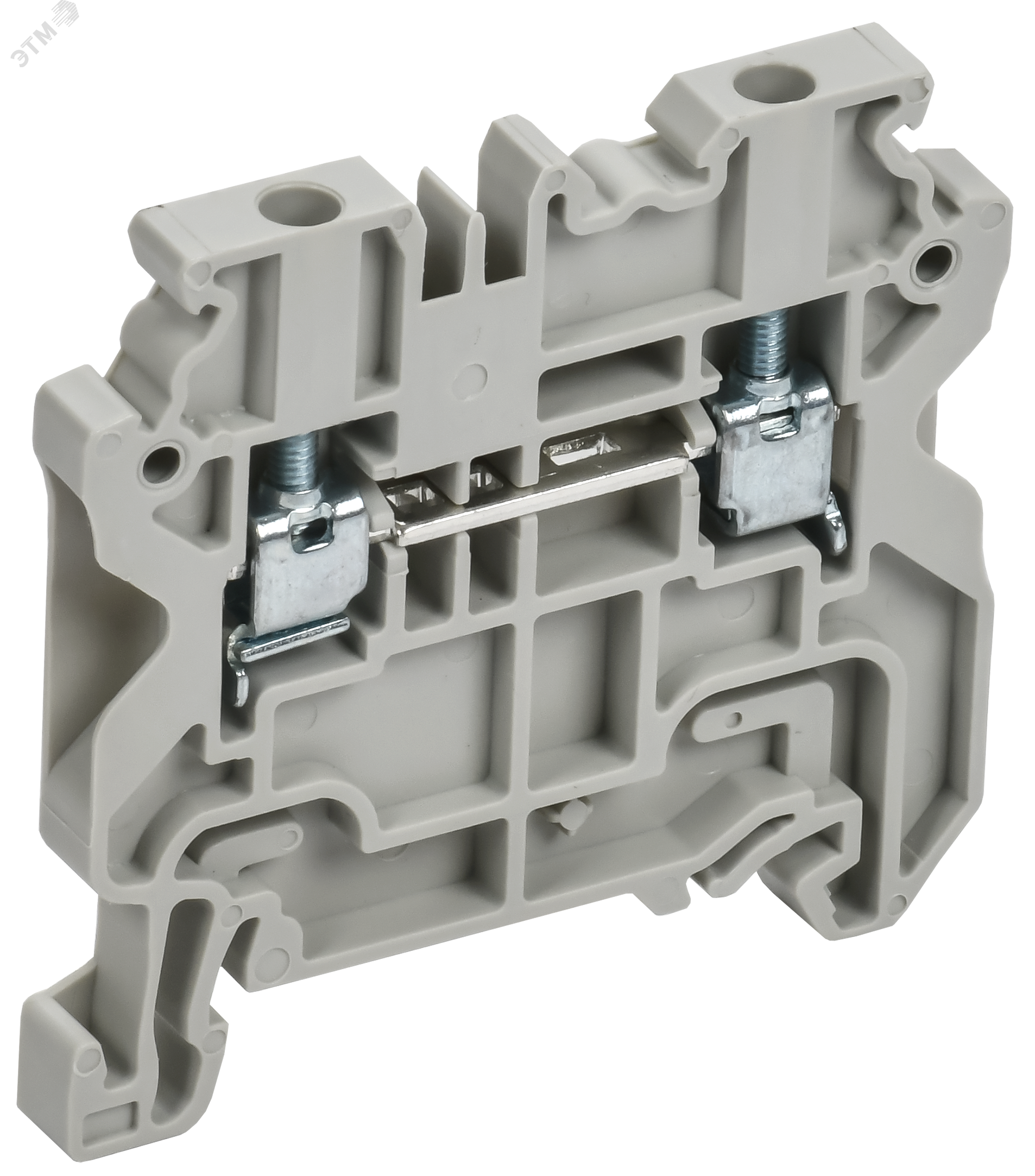 Фото товара ARMAFIX Колодка клеммная CY2.5 винтовая 2,5мм2 проходная серая Ex IEK AF-CT30-00-K03-002-EX