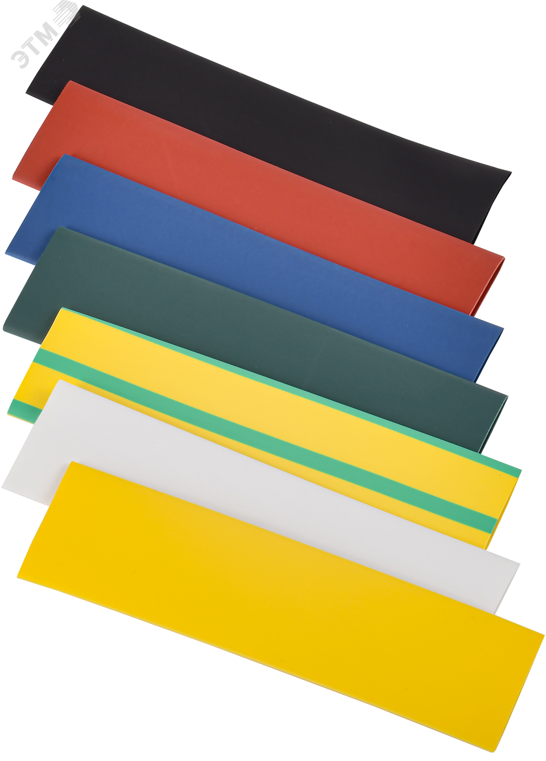 Набор трубок термоусадочных нг-LS 16/8 100мм 7 цветов по 3шт UDR10-016-008-021-S