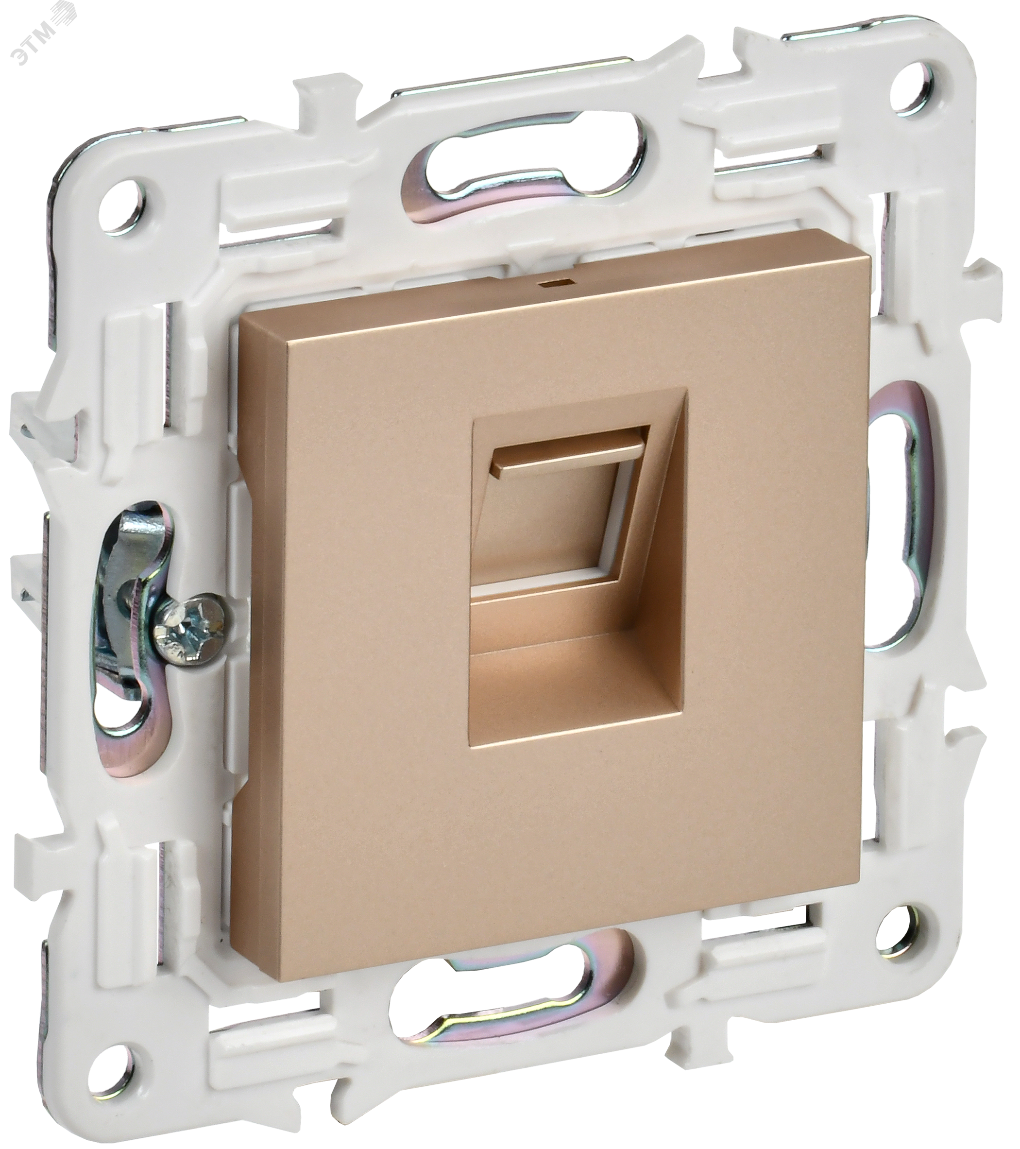 SKANDY Розетка компьютерная RJ45 кат.5E SK-K01Sa песочный IEK SK-K10-1-K98