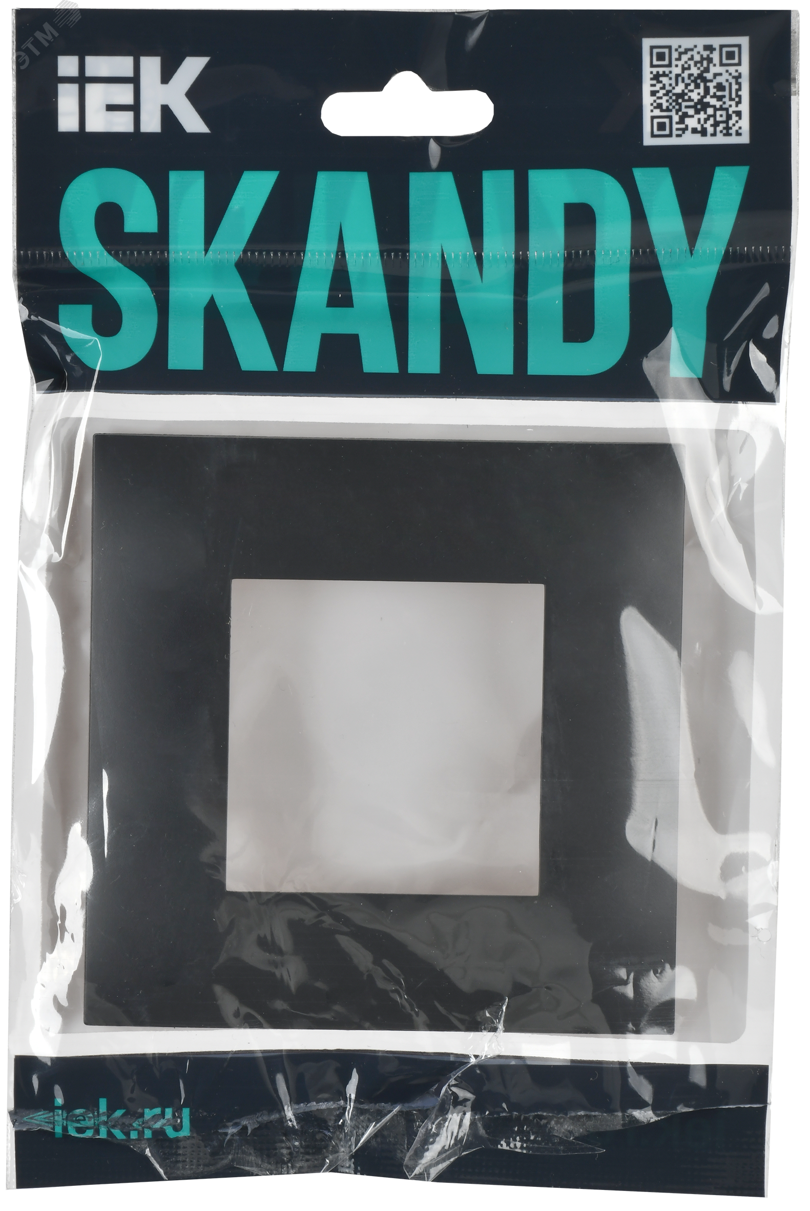 SKANDY Рамка 1-местная SK-F01T титан IEK SK-M12-K48