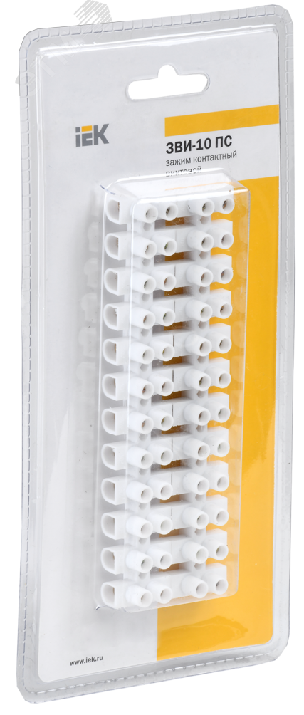Колодка клеммная ЗВИ-10 н/г 2.5-6кв.мм 12 пар IEK UZV4-010-06