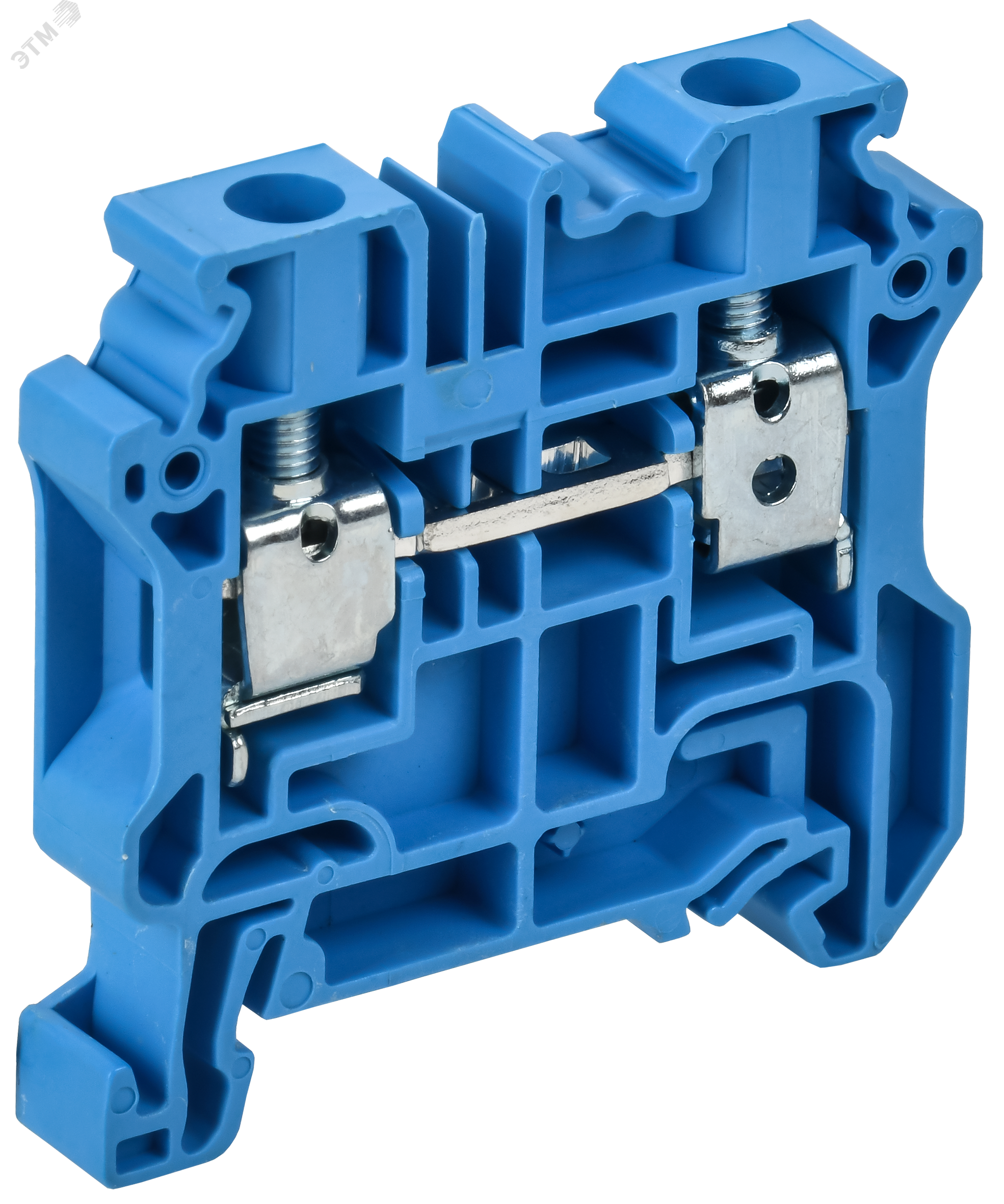 Фото товара ARMAFIX Колодка клеммная CY6BU винтовая 6мм2 проходная синяя Ex IEK AF-CT30-00-K07-006-EX