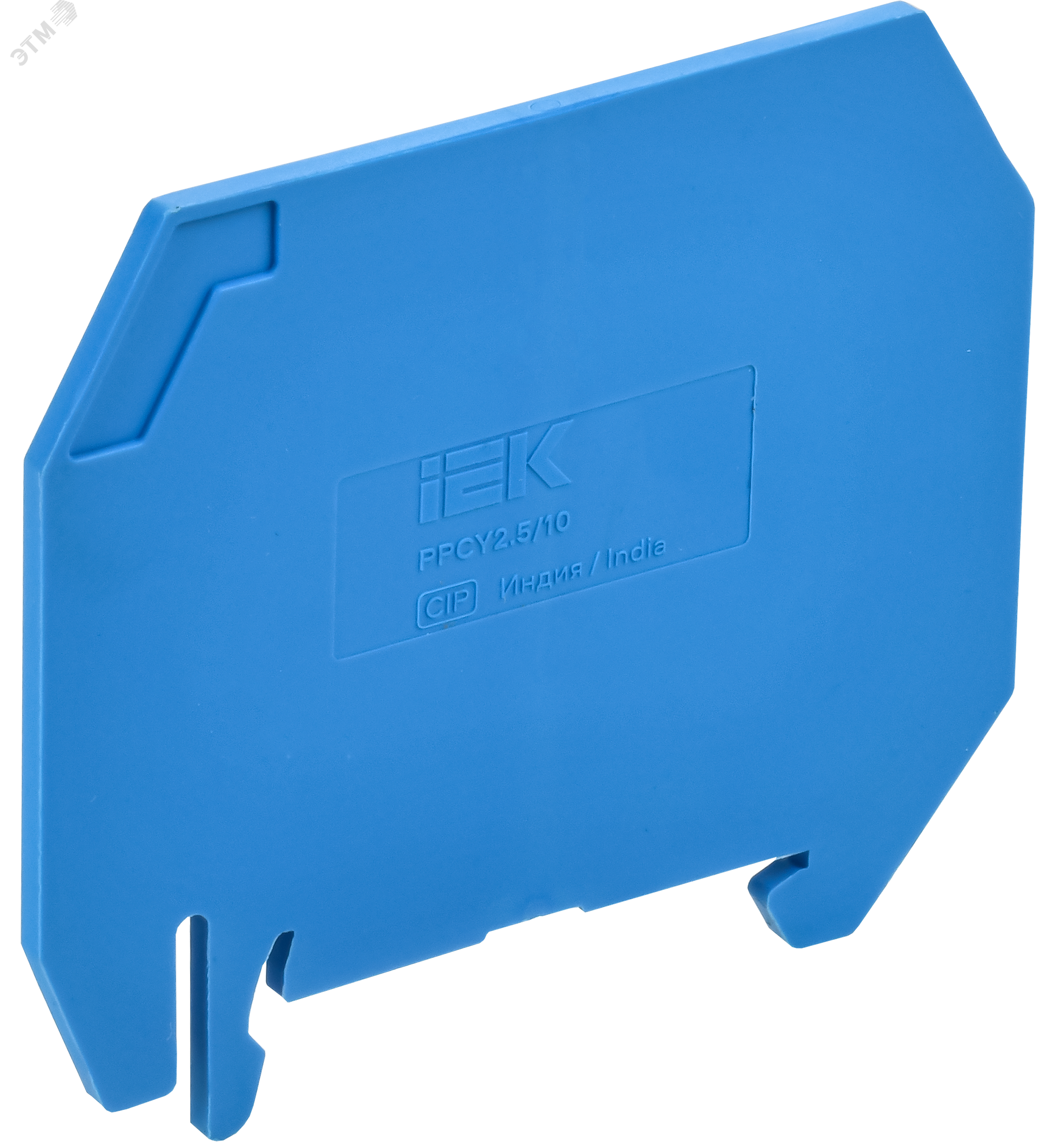 Фото товара ARMAFIX Разделитель PPCY2.5/10BU для колодок клеммных CY2.5-CY10 синий IEK AF-CT30-00-K07-002-SP