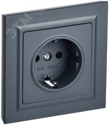 BRITE Роз. с з/к/ш 16А в сб. РСР14-1-0-БрМ мар. BR-R14-16-K35-F