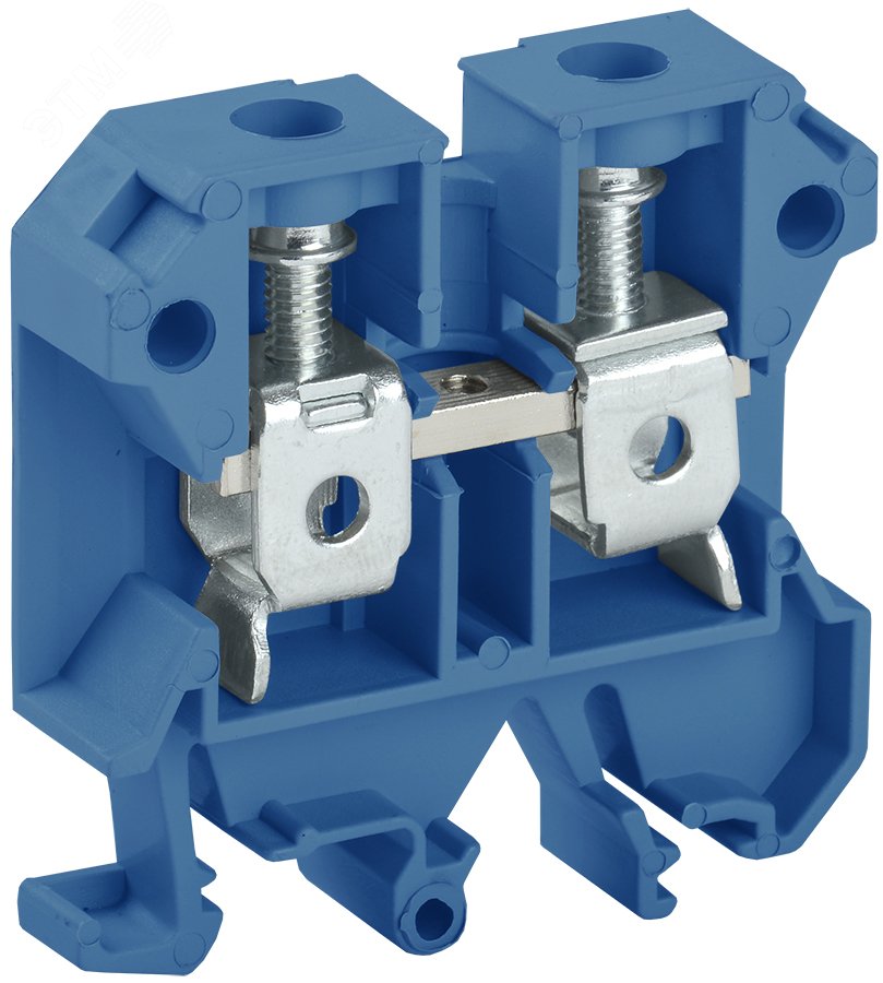 Клемма винтовая КВИ-16мм2 синяя YZN30-016-K07