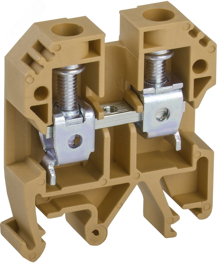 Фото товара Клемма винтовая КВИ-10мм2 желтая YZN30-010-K05