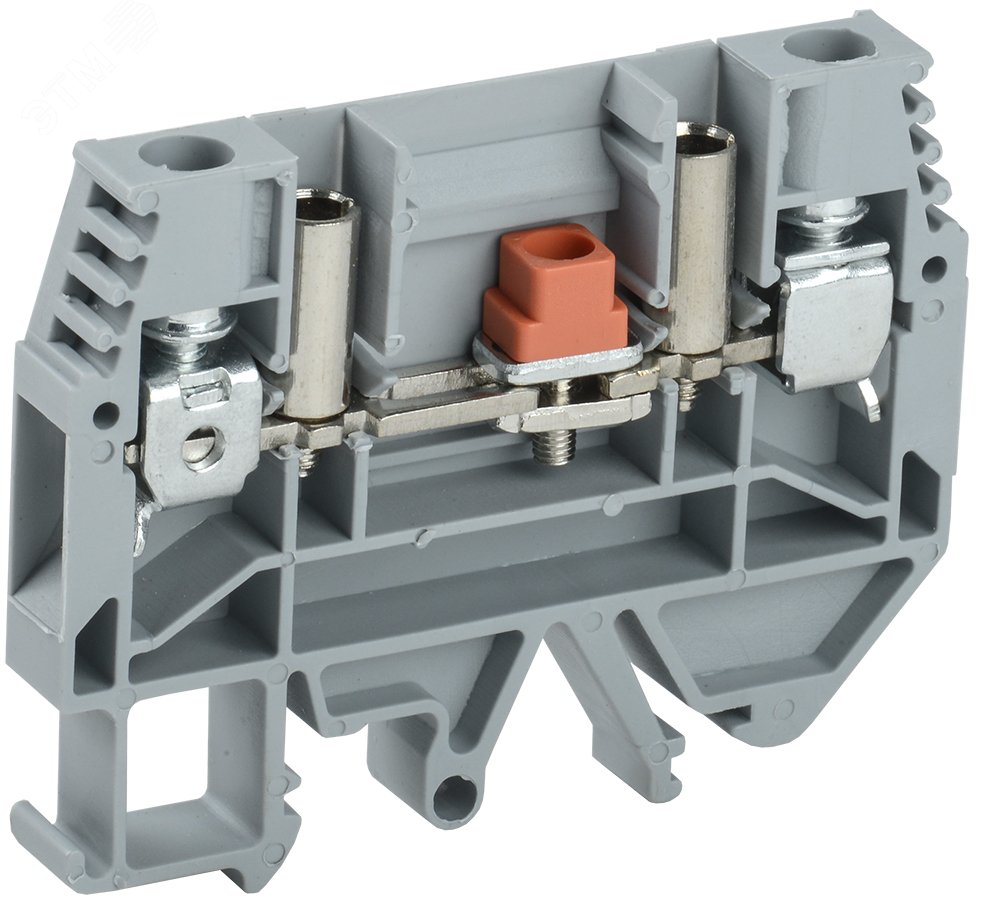 Клемма винтовая КВИ-6-И серая YZN30-006S-K03