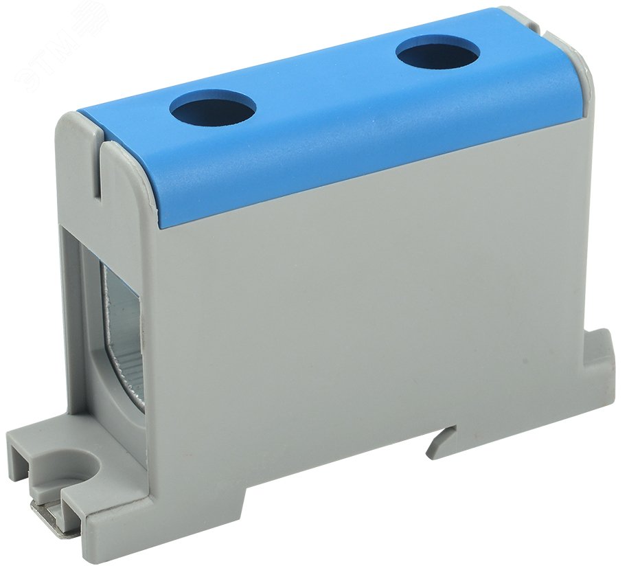 Фото товара Клемма вводная силовая КВС 35-150 кв.мм. синяя YZN12-150-K07