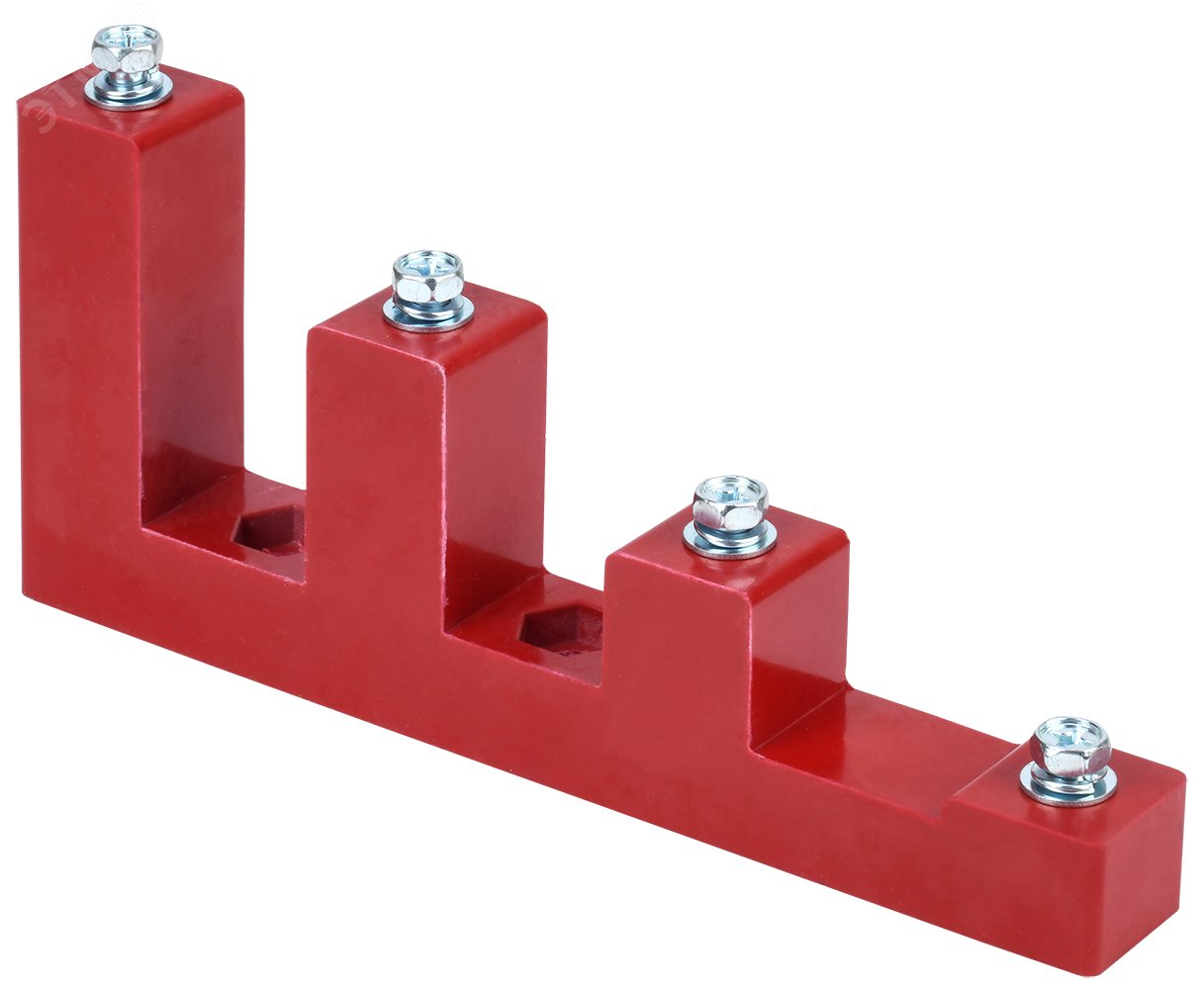 Изолятор ступенчатый ИСв4-30 (М8) силовой с болтом YIS11-4-30-8-B