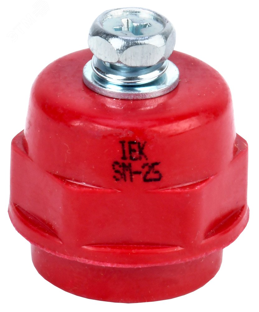 Фото товара Изолятор SM25 (М6) силовой с болтом IEK YIS11-25-06-B