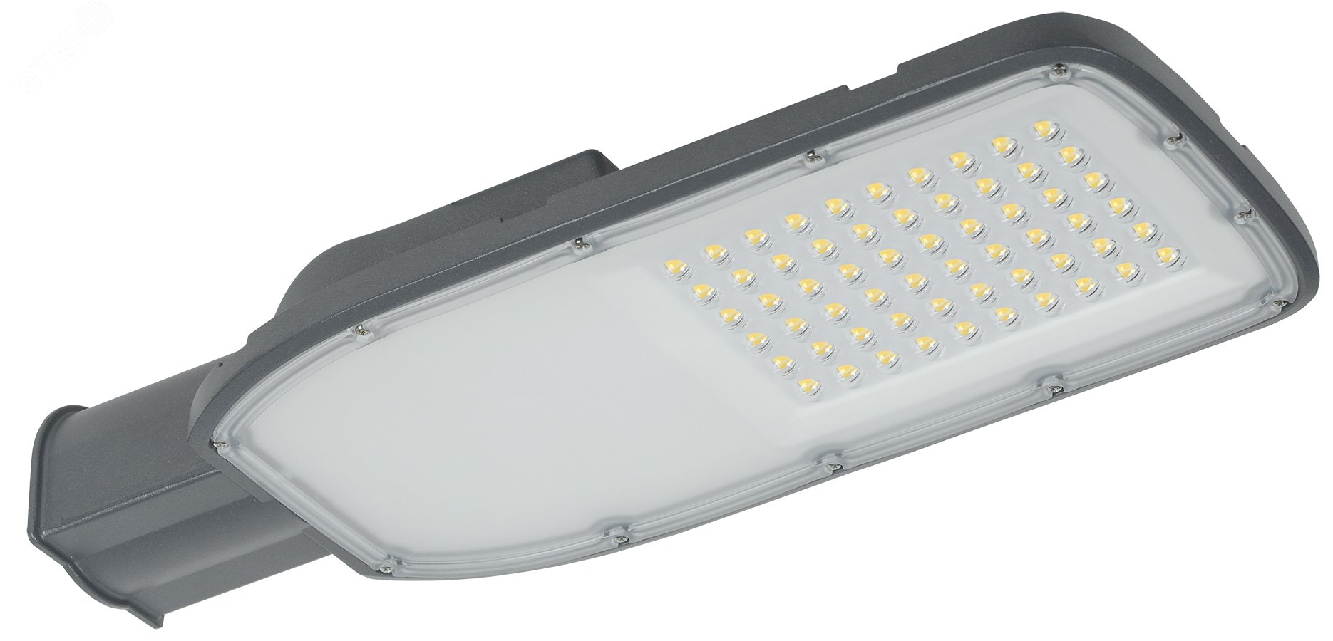 Фото товара Светильник LED ДКУ 1004-100Ш 3000К IP65 серый LDKU1-1004-100-3000-K03