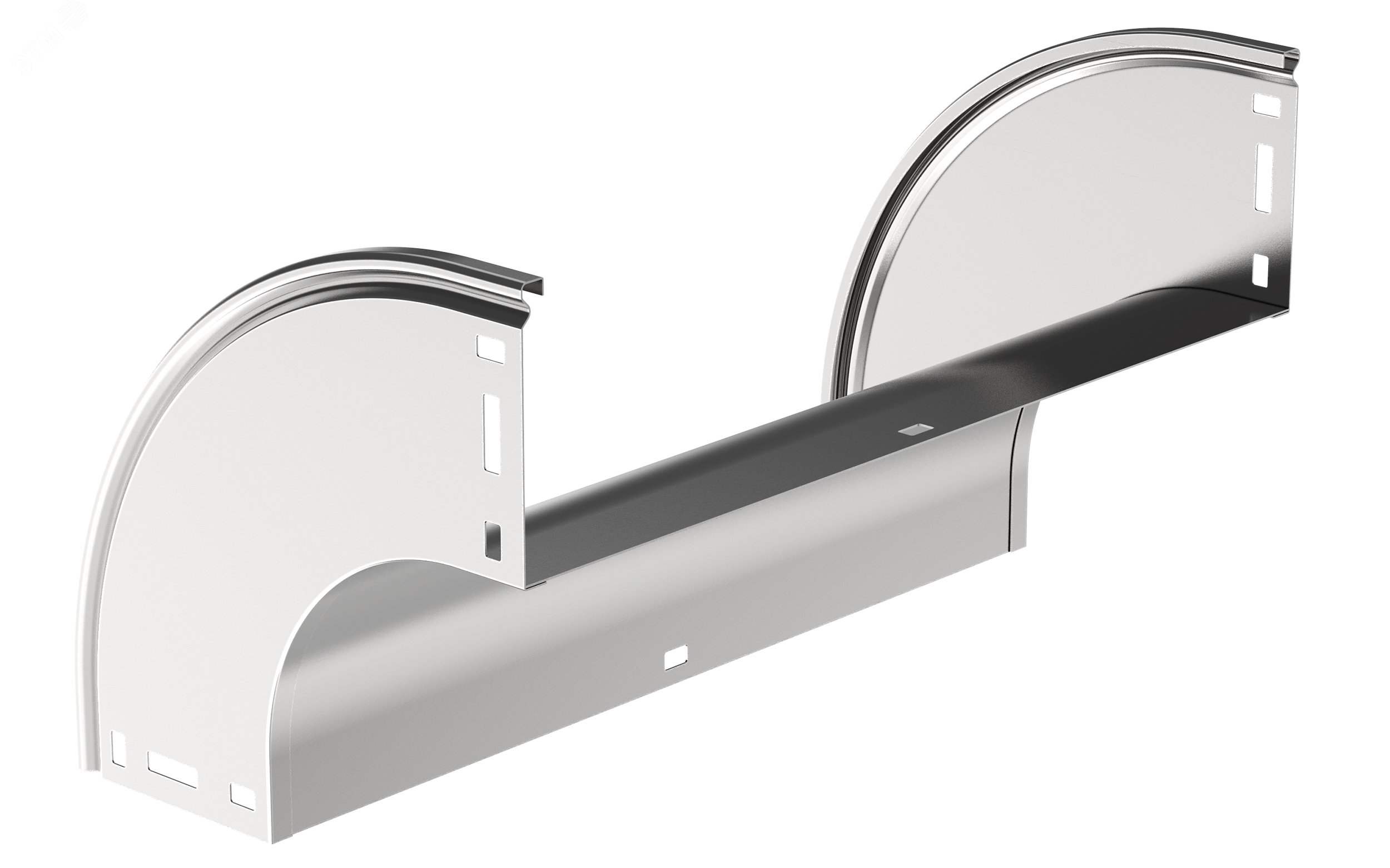 Поворот плавн. 90град тип В20 ESCA 100х400мм CPV41-0-90-100-400