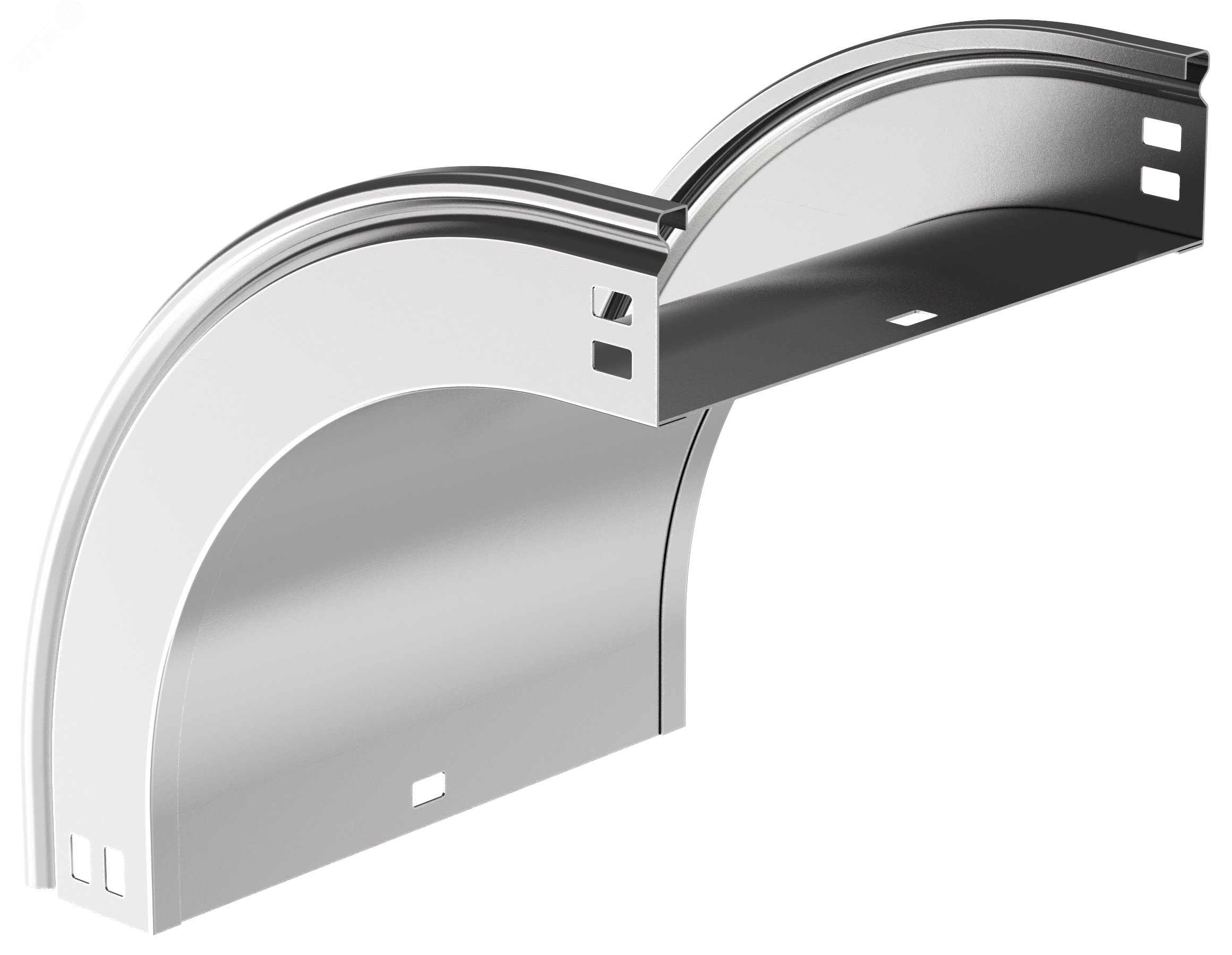 Поворот плавн. 90град тип В20 ESCA 100х300мм CPV41-0-90-100-300