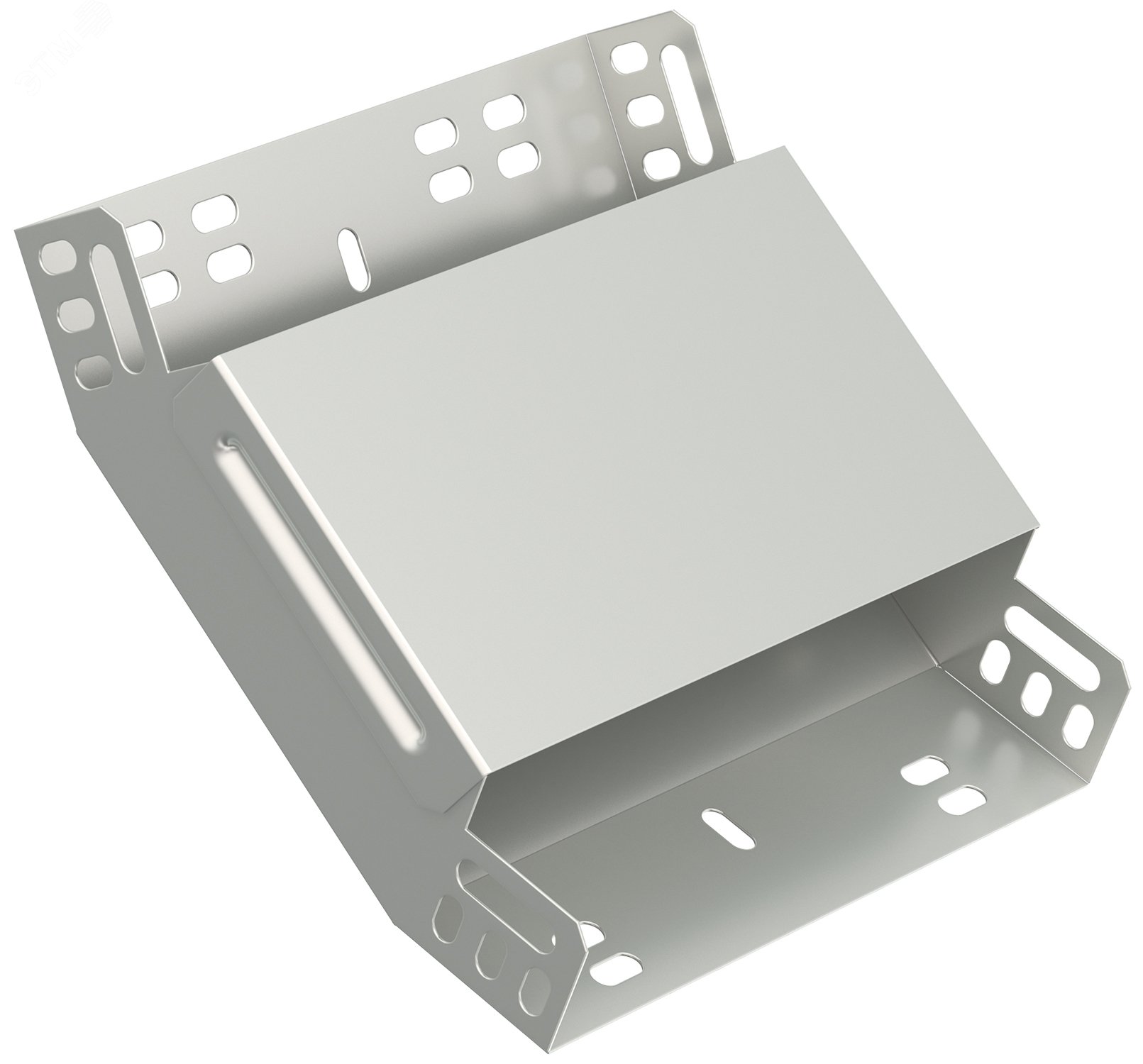 Поворот на 45 градусов вертикальный внутренний 100х100 CLP3V-100-100