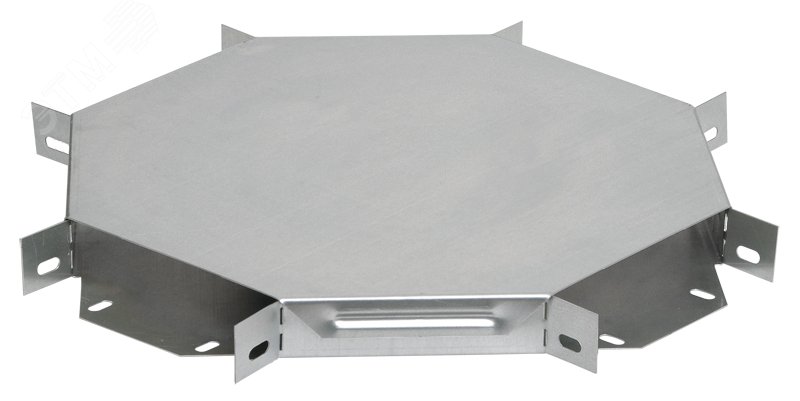 Ответвитель Х-образный 200х80 с крышкой CLP1X-080-200