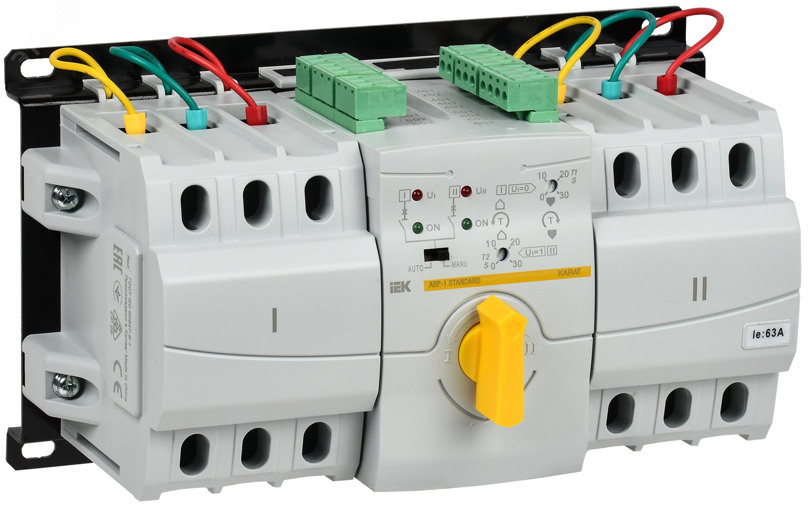 Устройство АВР модульное АВР-1 STANDARD 63А KARAT MAT10-063