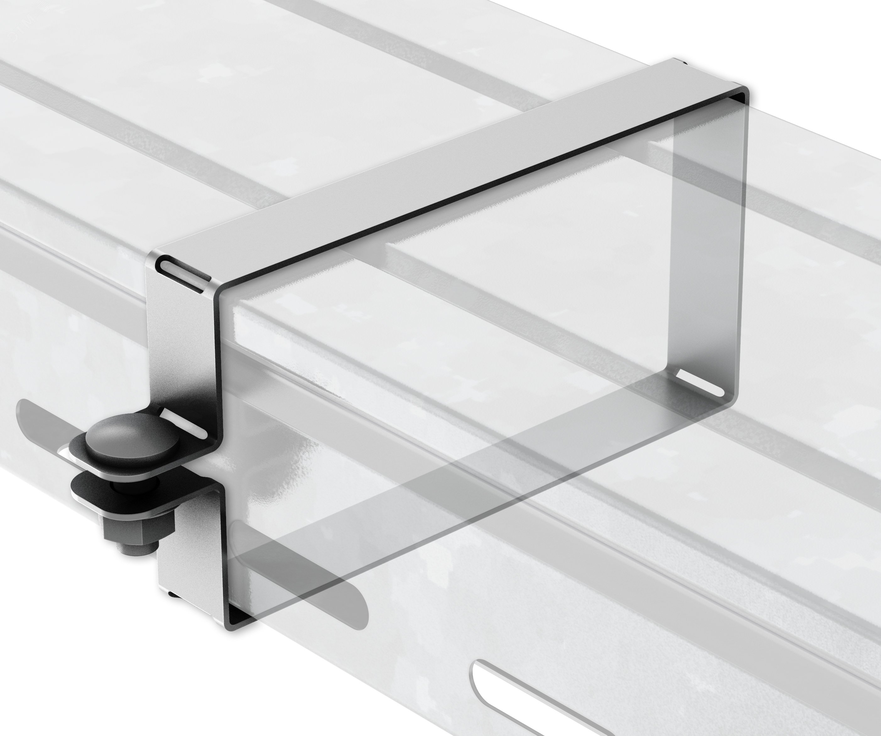 Хомут крышки лотка 50х100мм универсальный EZ CKL10D-HK-050-100-EZ