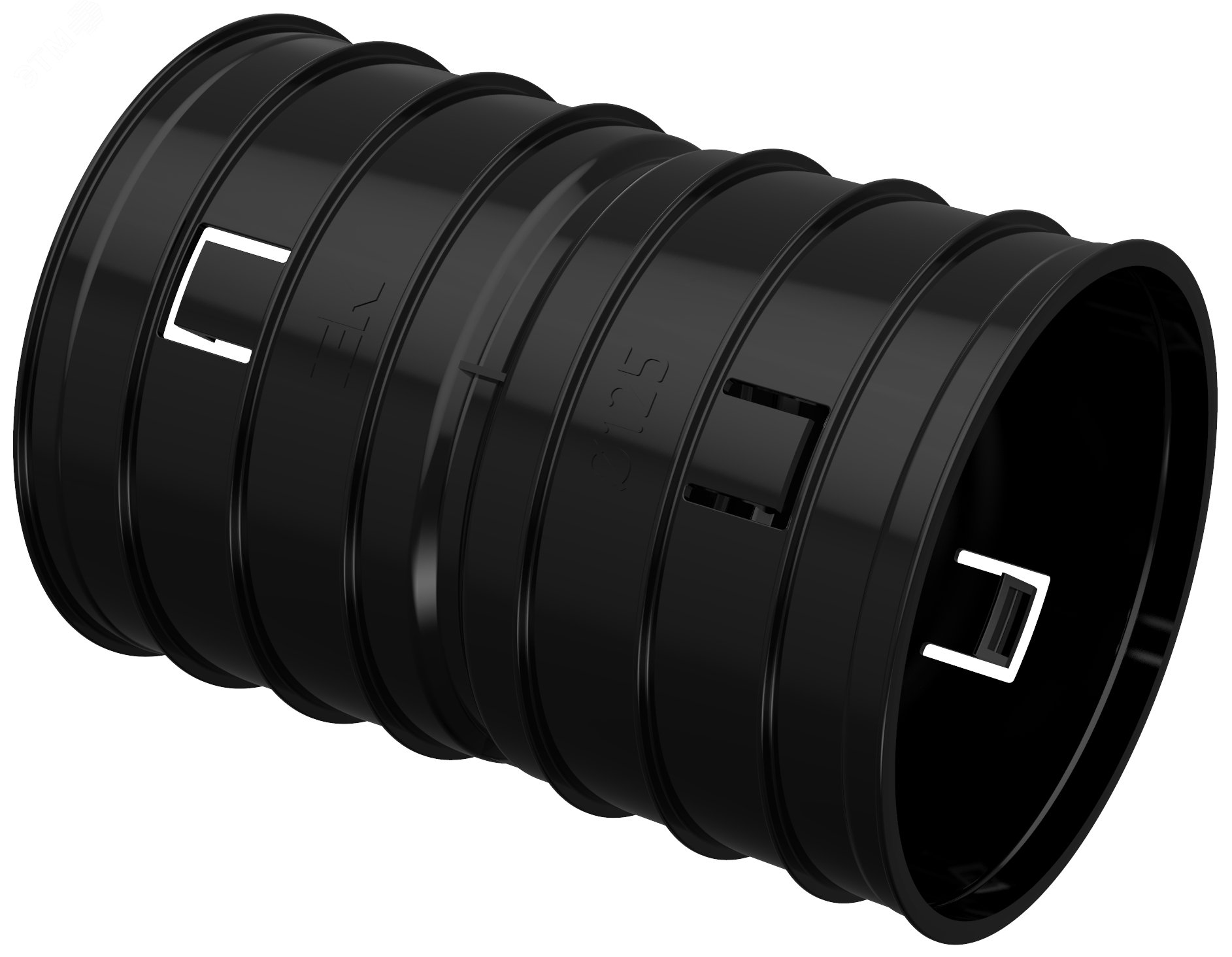 Фото товара ELASTA Муфта соединительная для двустенной трубы d=125мм CTA12D-M125-K02-R