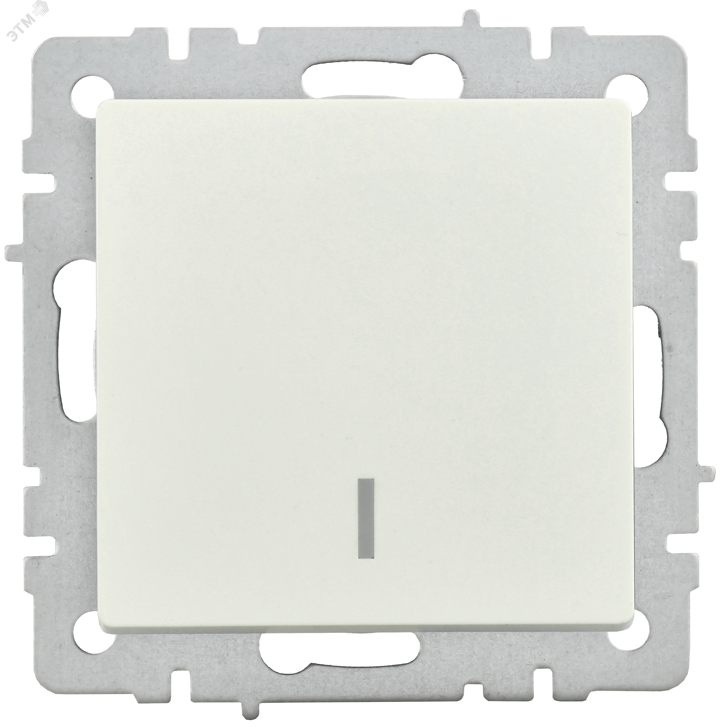 Выключатель 1-кл. СП BRITE ВС10-1-1-БрЖ 10А с инд. жемчуж. BR-V10-1-10-K36