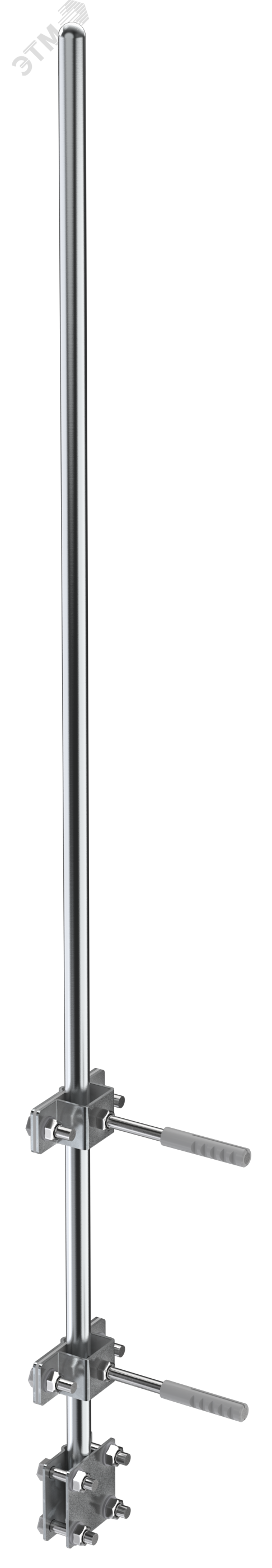 Молниеприемник с держателями L=1,5м алюминий ZLC27-30-015