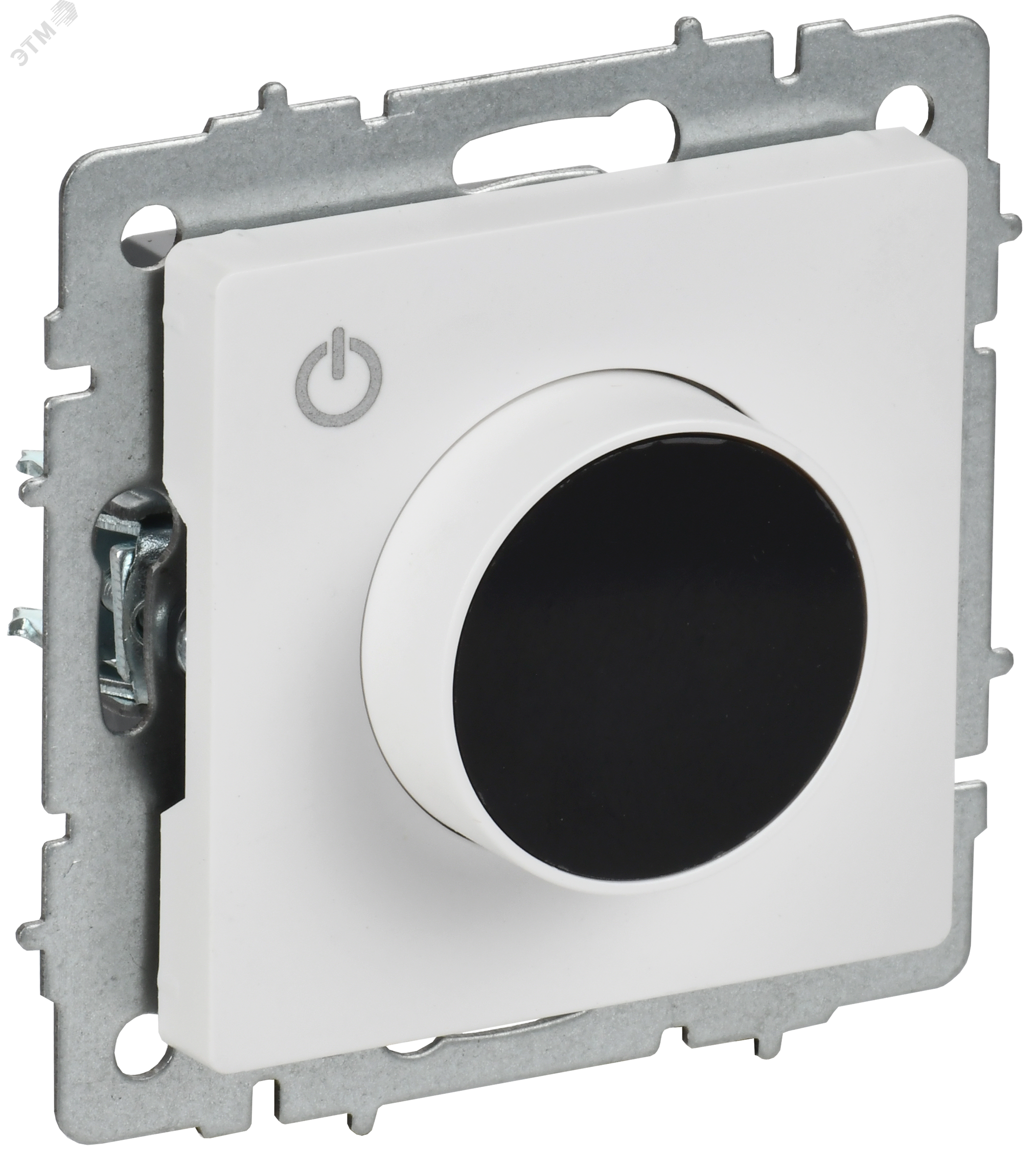 BRITE Термостат электронный с индикацией ТС10-1-БрАБ арктический белый IEK BR-RT11-K91