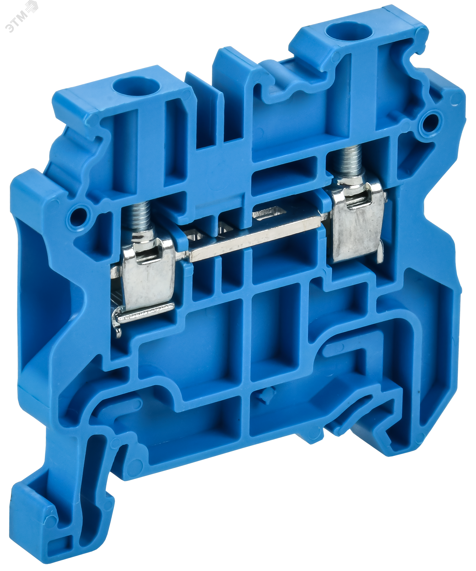 Фото товара ARMAFIX Колодка клеммная CY4BU винтовая 4мм2 проходная синяя Ex IEK AF-CT30-00-K07-004-EX
