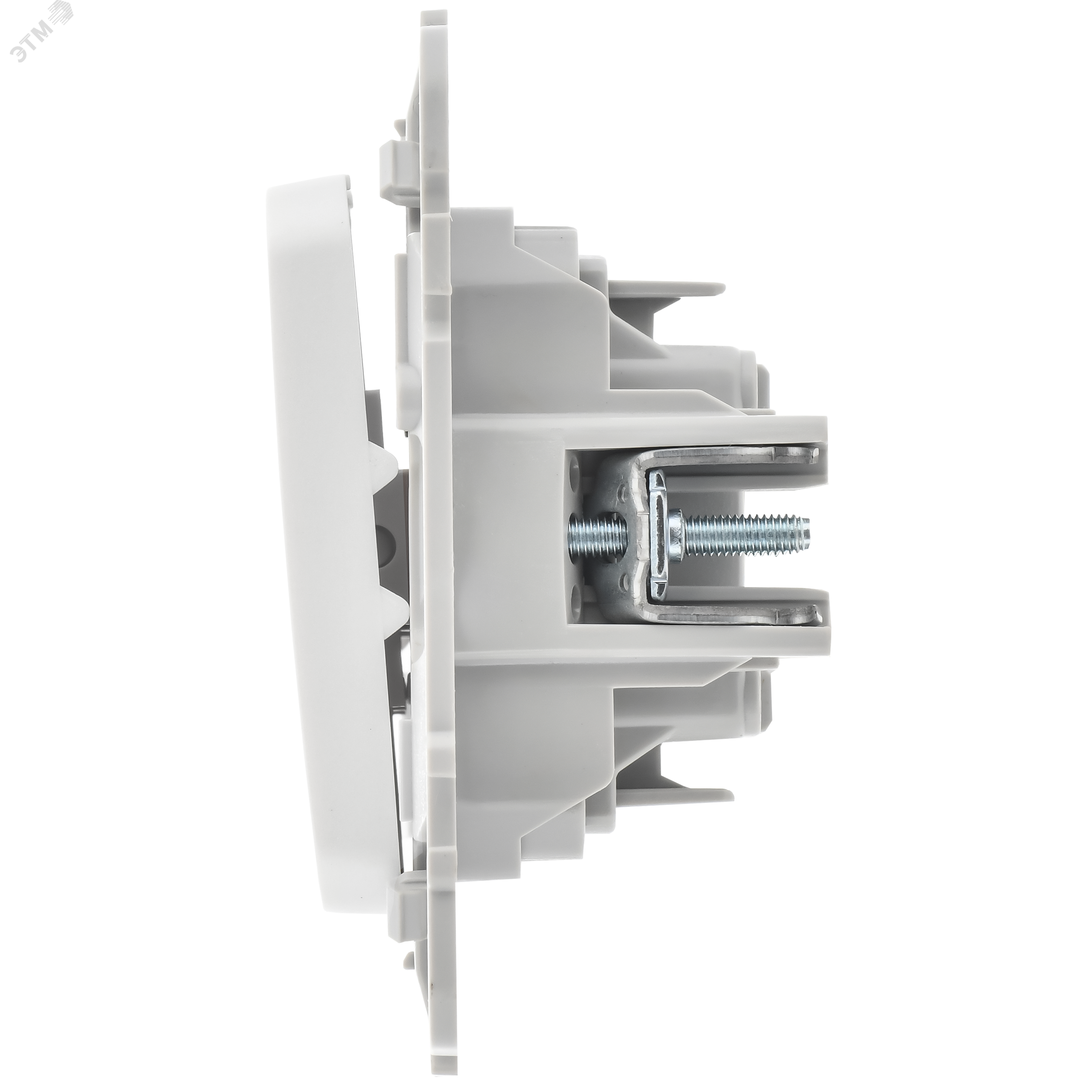 FLITE Выключатель 2-клавишный 10А ВС12-1-0-ФлБ белый IEK FI-V20-0-10-1-K01
