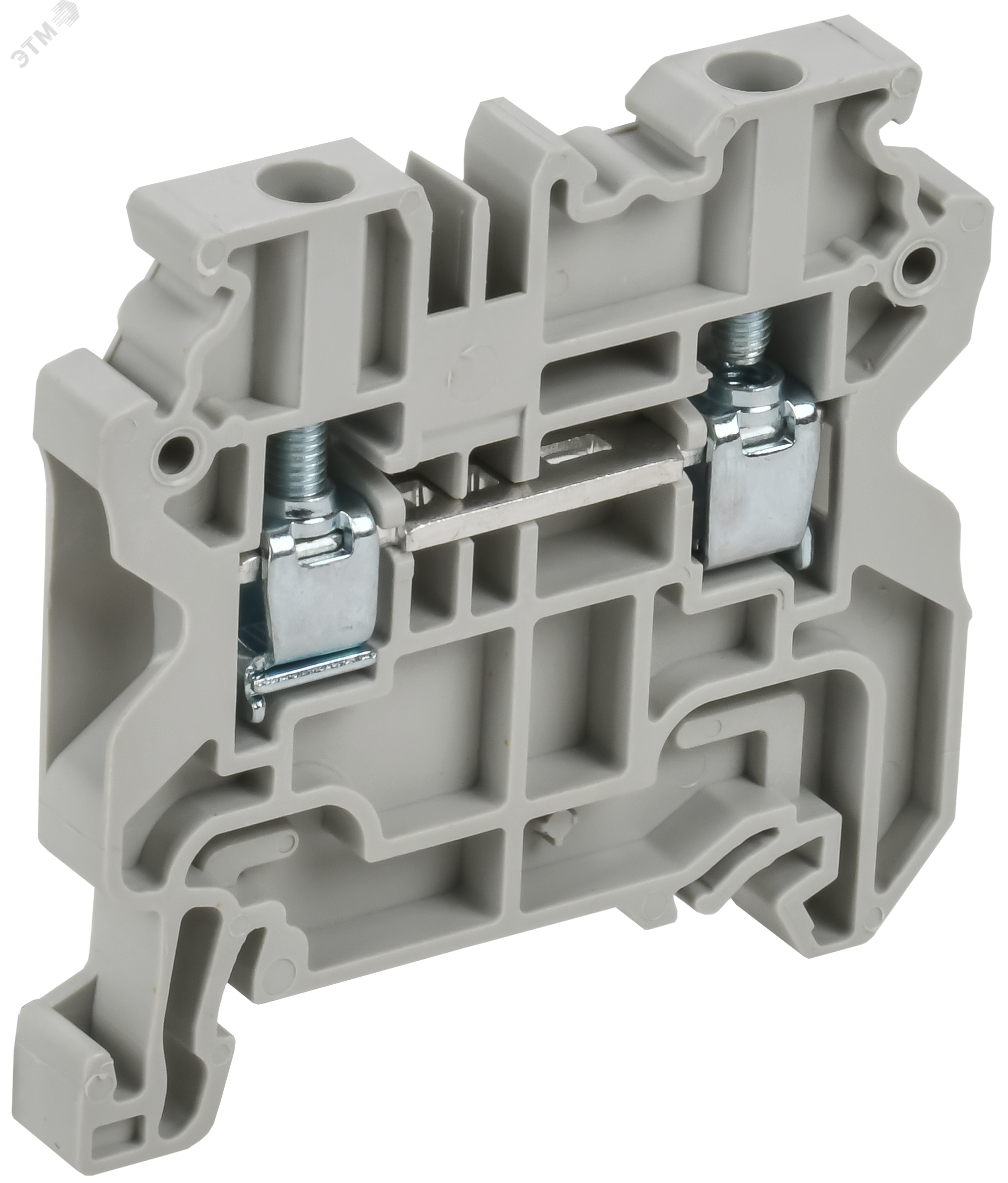 Фото товара ARMAFIX Колодка клеммная CY4 винтовая 4мм2 проходная серая Ex IEK AF-CT30-00-K03-004-EX