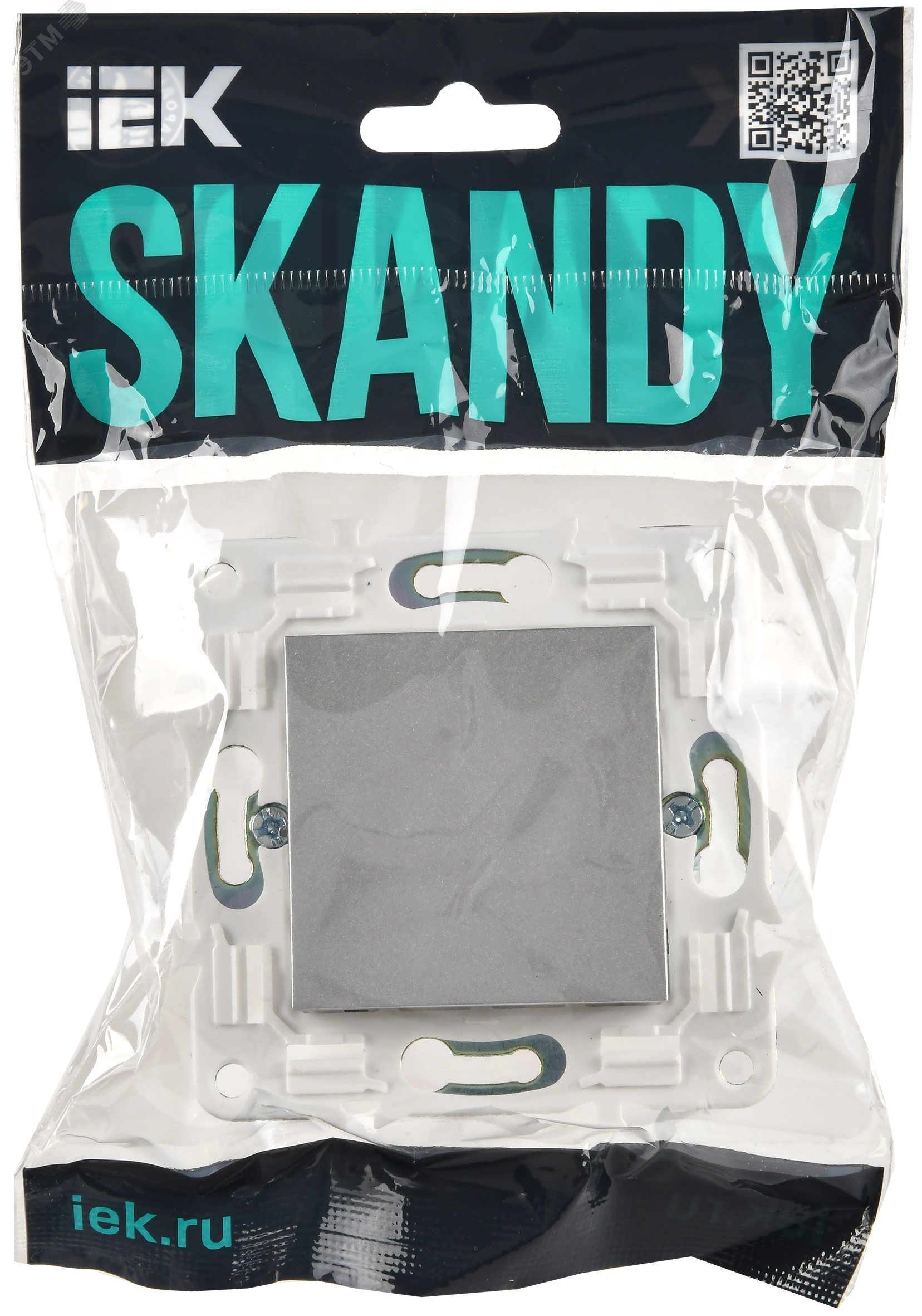 Фото товара SKANDY Вывод кабеля SK-O01S серебряный IEK SK-VK10-0-K23