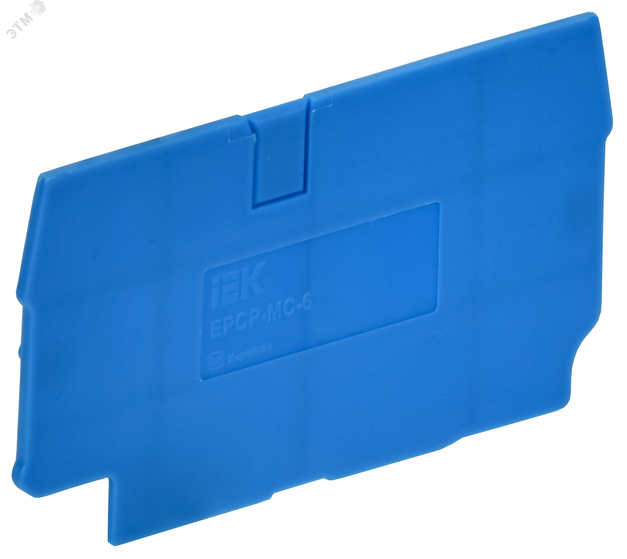 Фото товара ARMAFIX Заглушка для колодки клеммной CP 10мм2 синяя IEK AF-CT20-00-K07-010-ZGL