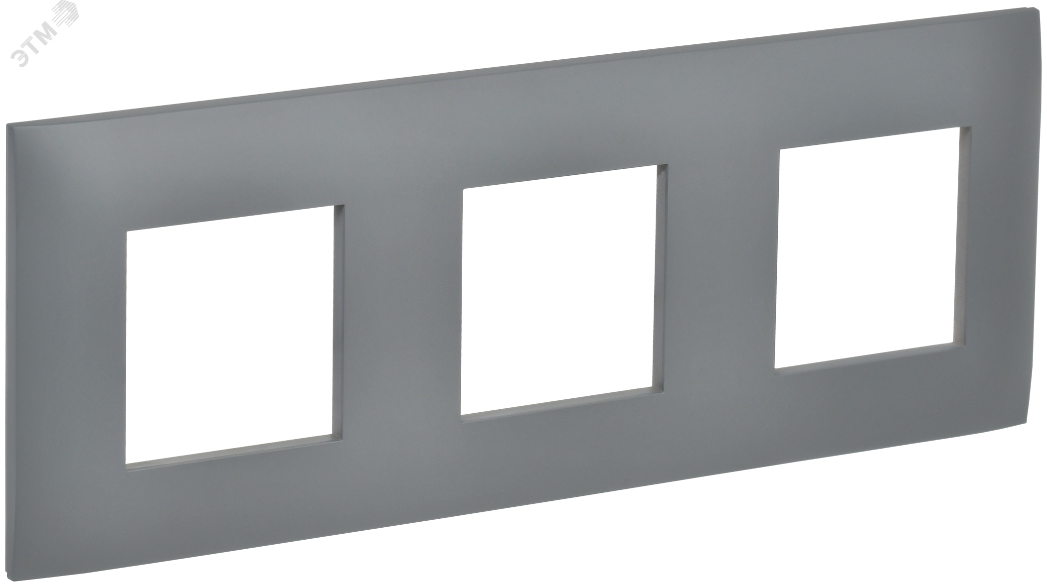 SKANDY Рамка 3-местная SK-F03Gr серый IEK SK-M32-K03