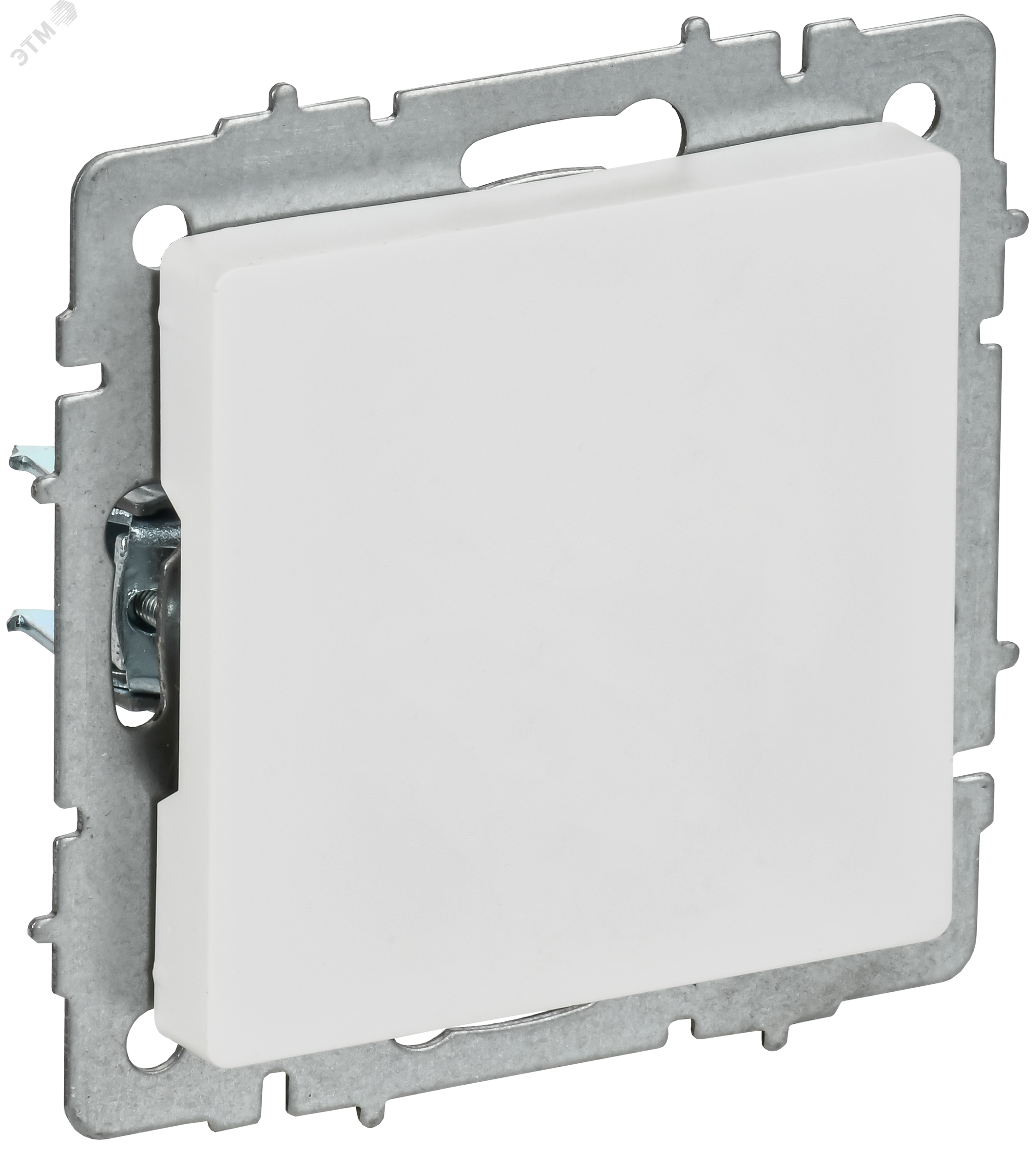 BRITE Заглушка с суппортом МЗ10-БрАБ арктический белый IEK BR-PL10-K91