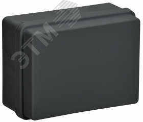 Коробка расп. КМ41242 150х110х70мм IP55 10 вв. черная UKO11-150-110-070-K02-55