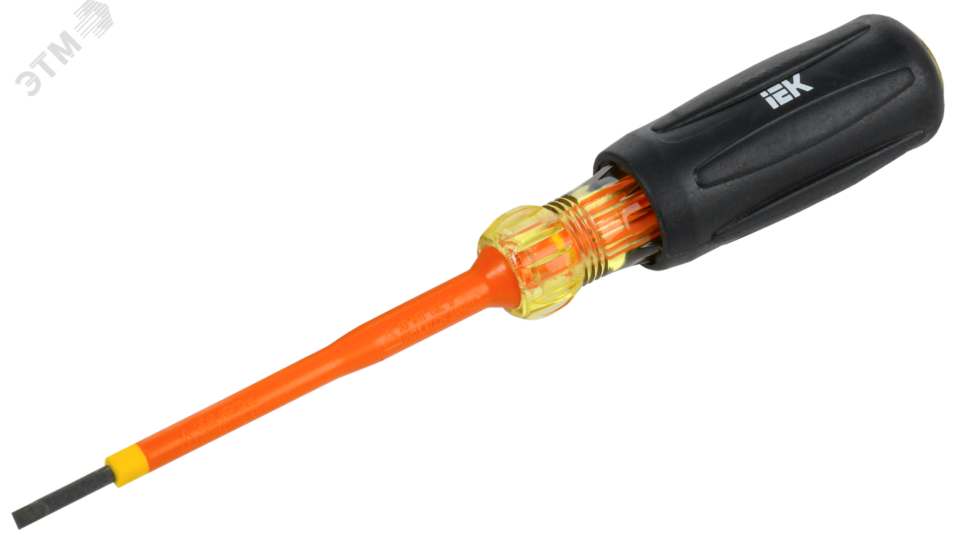 Фото товара Отвертка диэлектрическая SL2.5х75 Т3 ARMA2L 5 A2L5-SC30-T3-SL-25-075