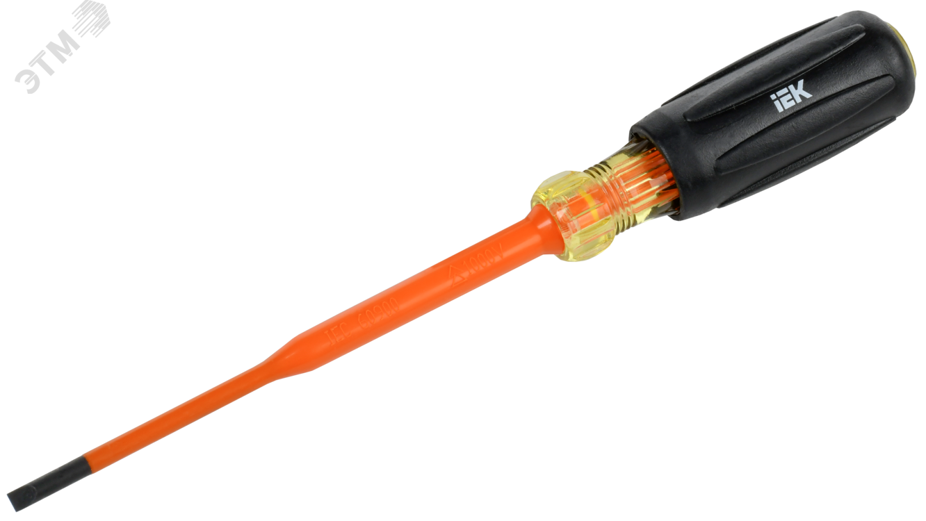 Фото товара Отвертка диэлектрическая SLIM SL3.5х100 Т3 ARMA2L 5 A2L5-SC31-T3-SL-35-100